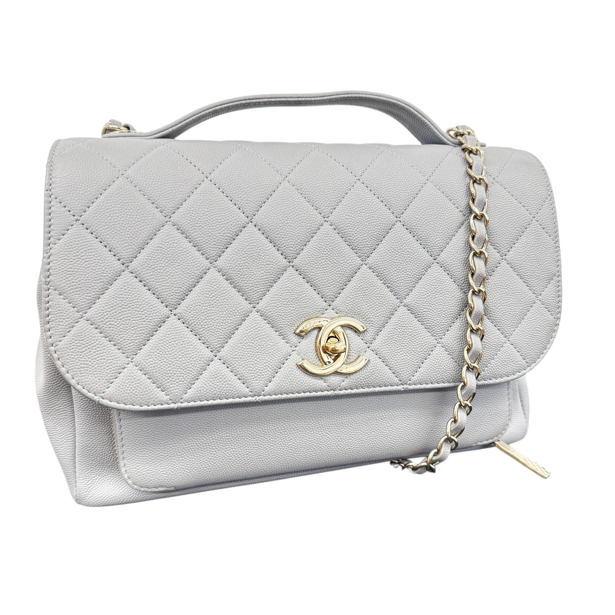 Women's Cc Affinity Flap Bag Grey