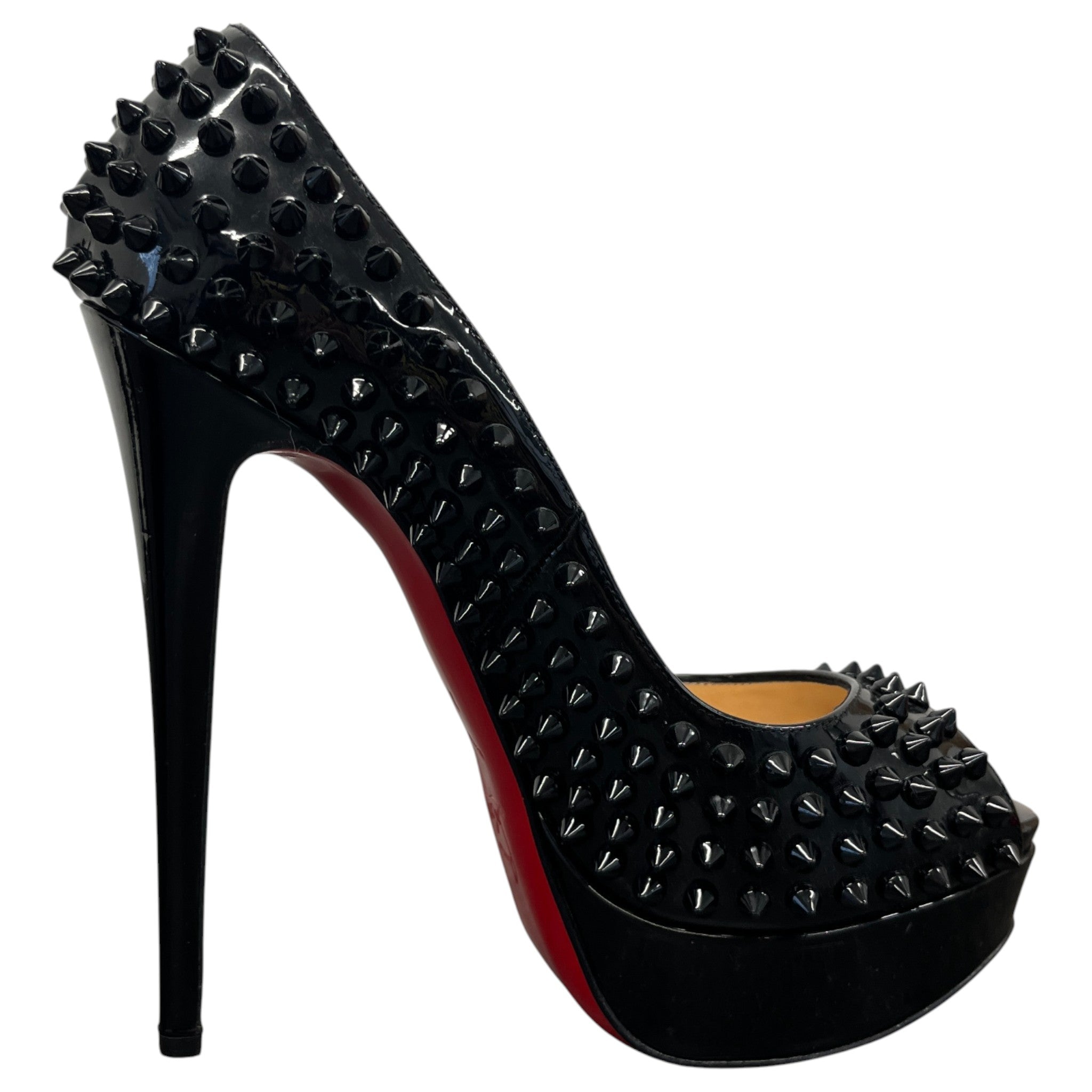 Women's Carlota 120 Veau Spike Heels Black Size EU 38 / UK 5