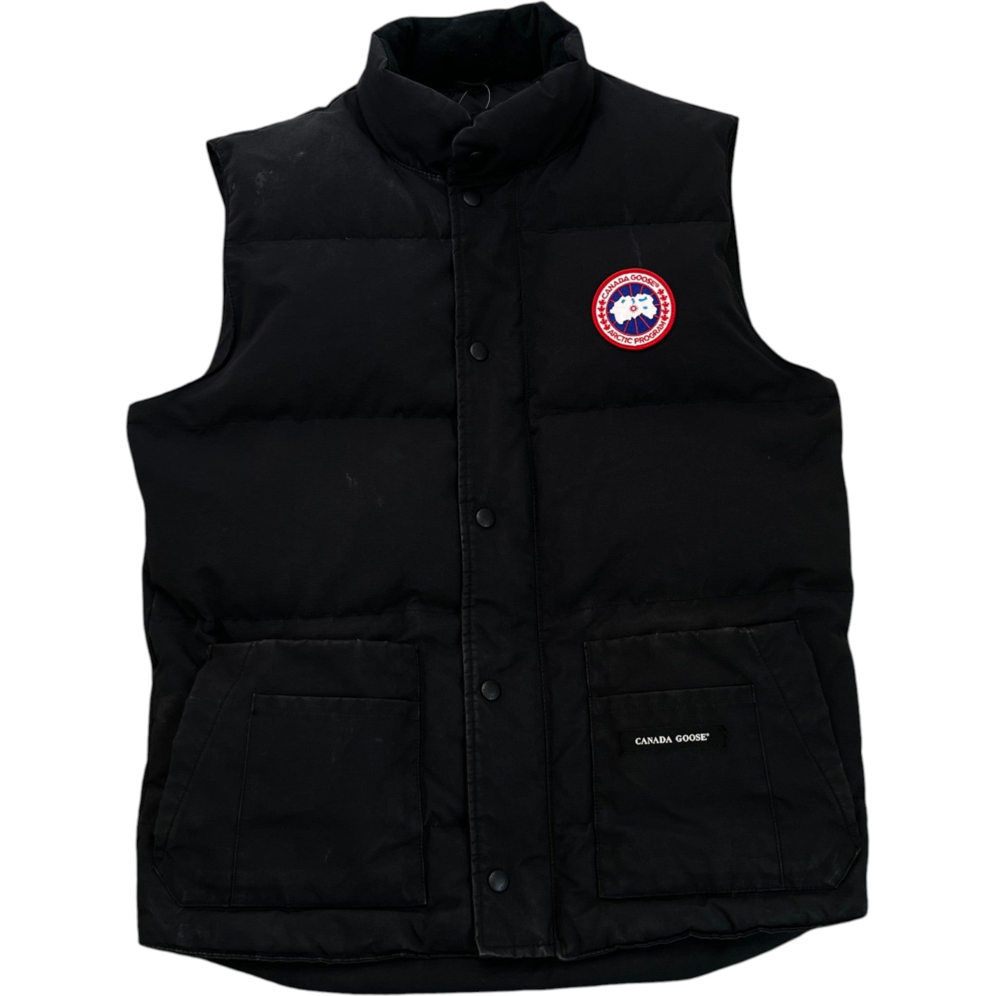 Men's Freestyle Crew Gilet Black Size M