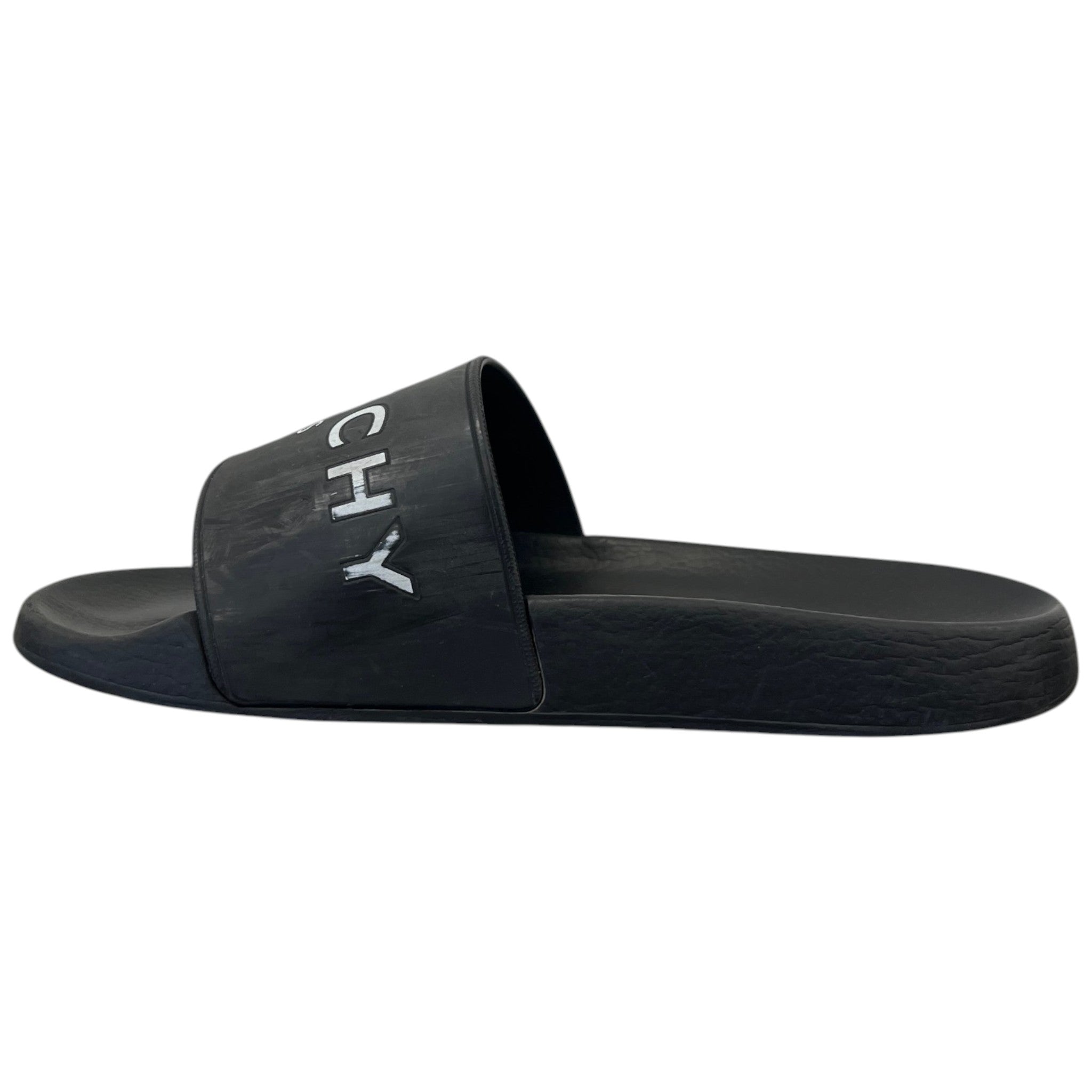 Women's Logo Print Slides Black Size EU 38 / UK 5