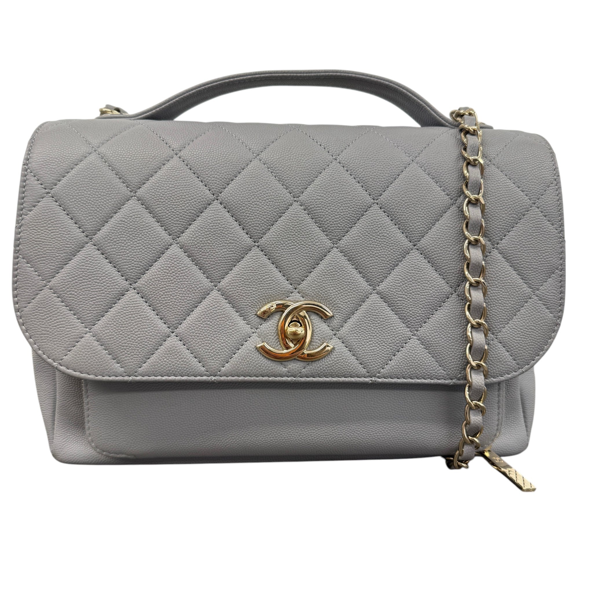 Women's Cc Affinity Flap Bag Grey
