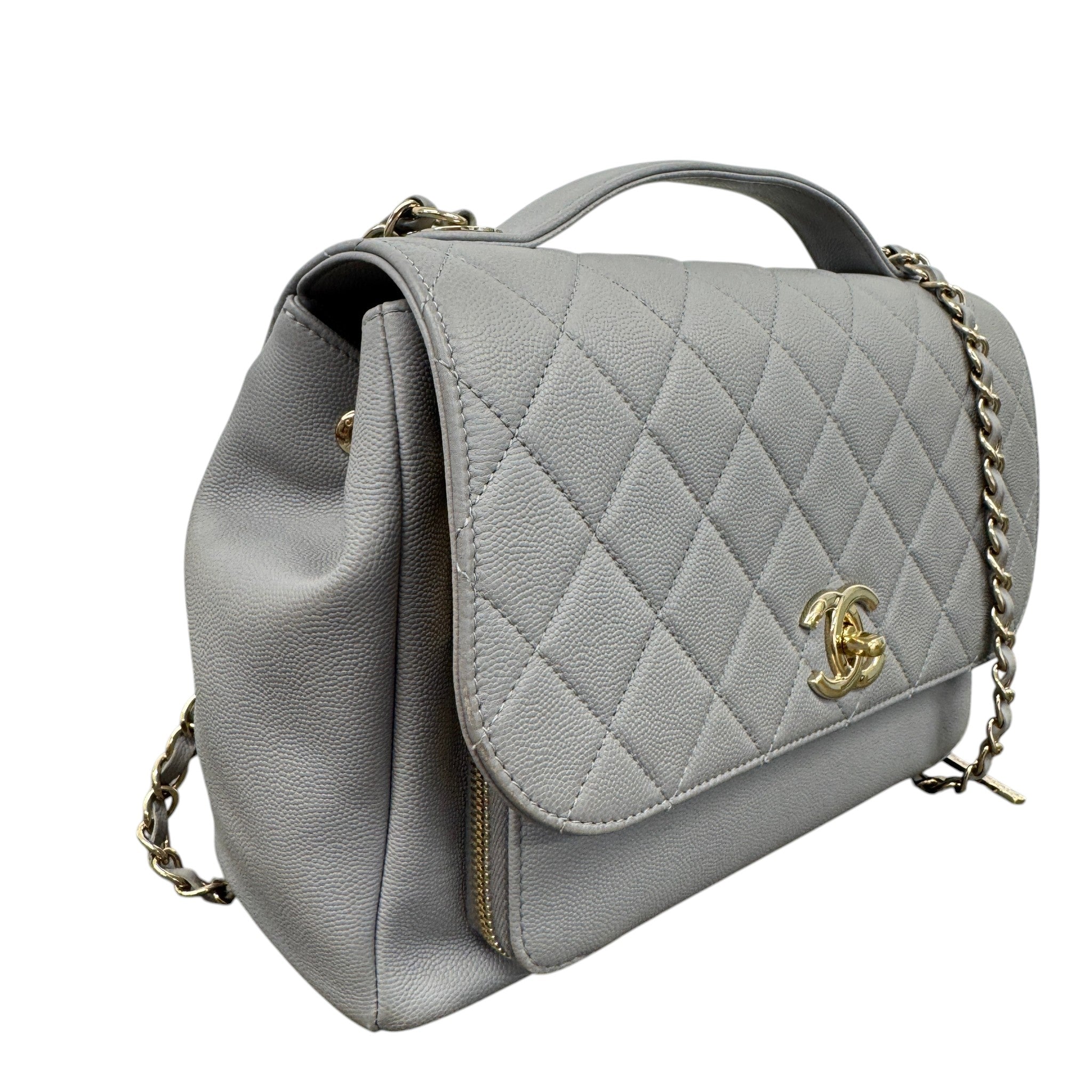 Women's Cc Affinity Flap Bag Grey