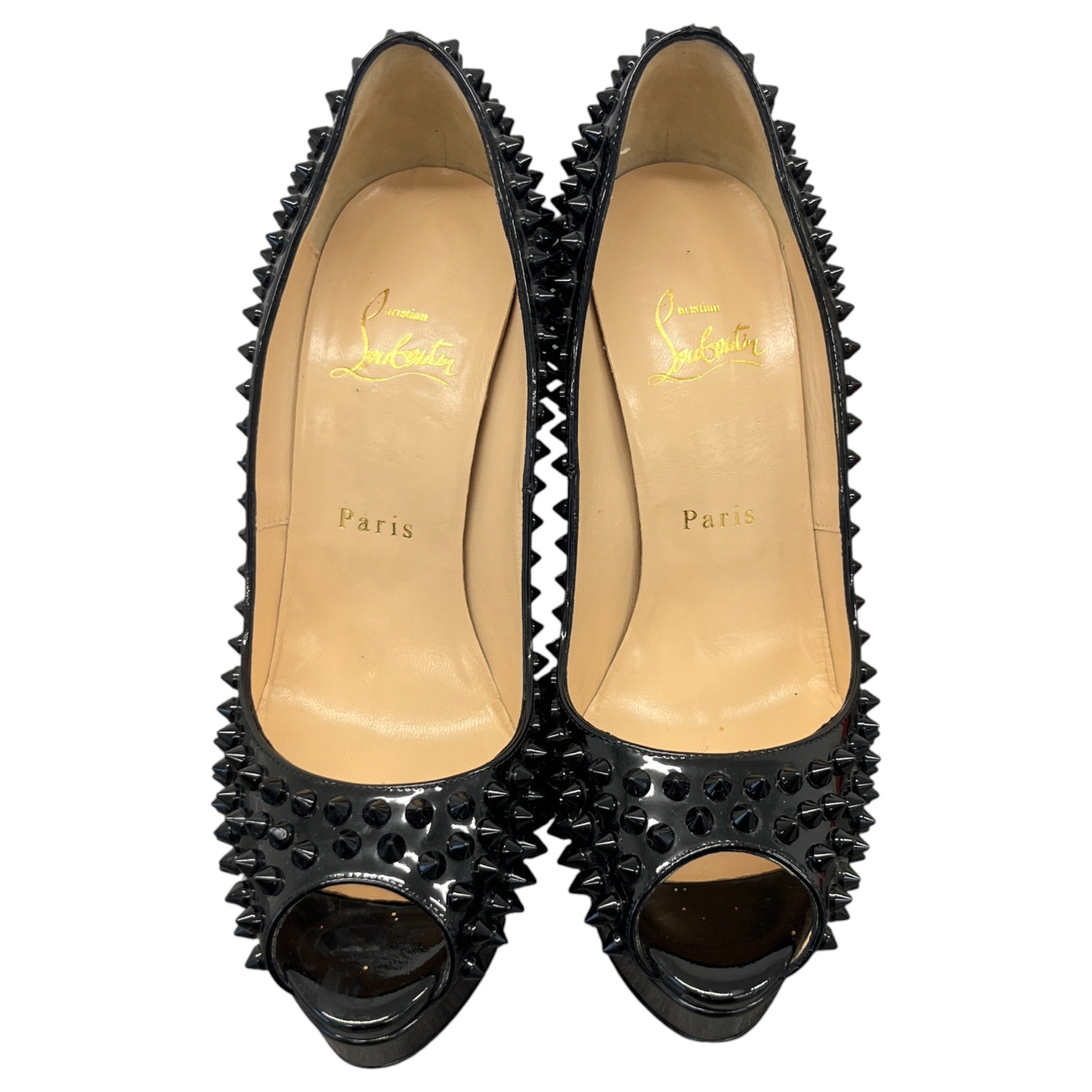 Women's Carlota 120 Veau Spike Heels Black Size EU 38 / UK 5