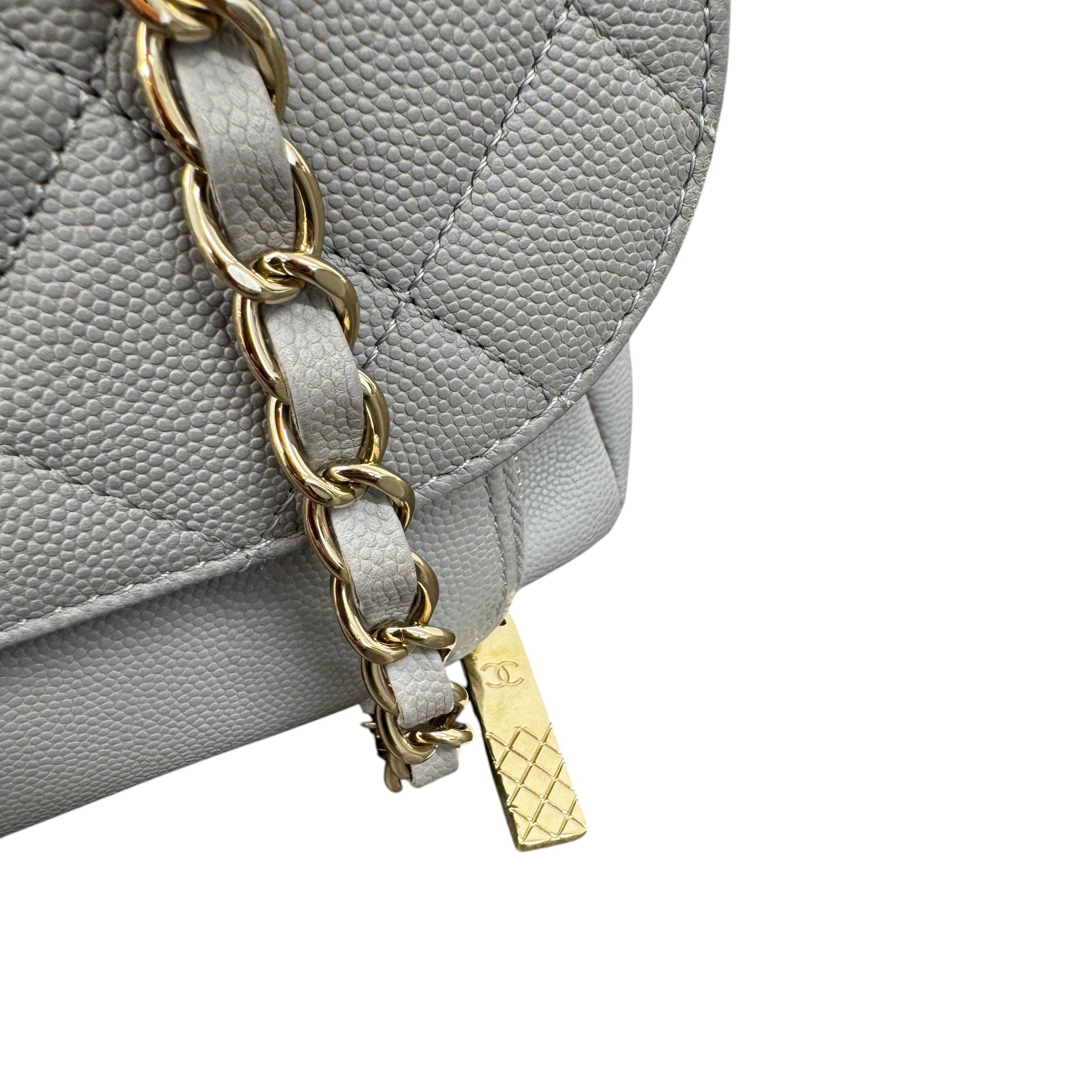 Women's Cc Affinity Flap Bag Grey