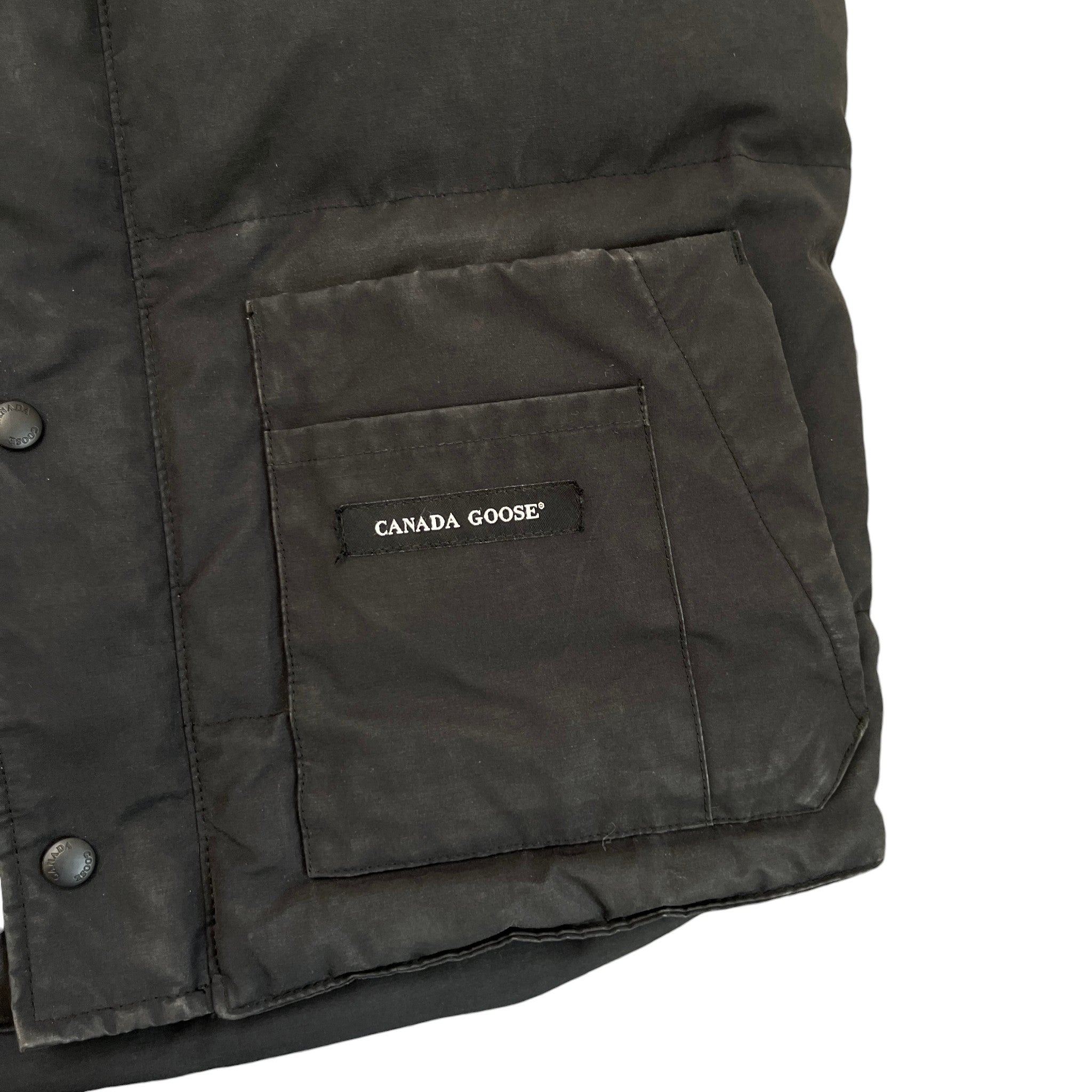 Men's Freestyle Crew Gilet Black Size M