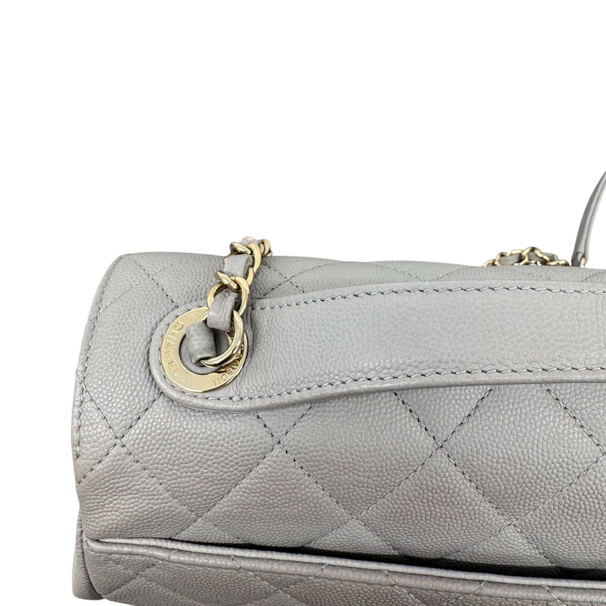 Women's Cc Affinity Flap Bag Grey