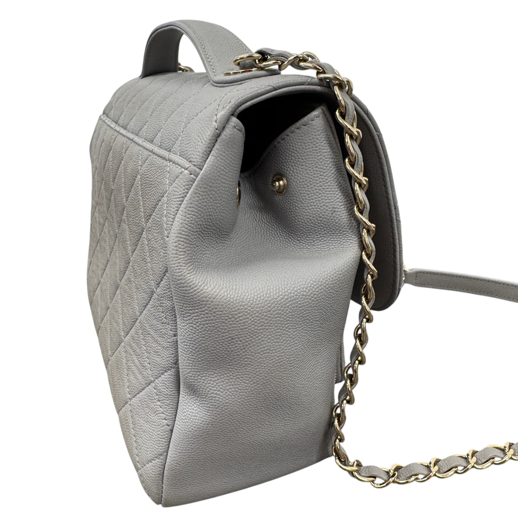 Women's Cc Affinity Flap Bag Grey