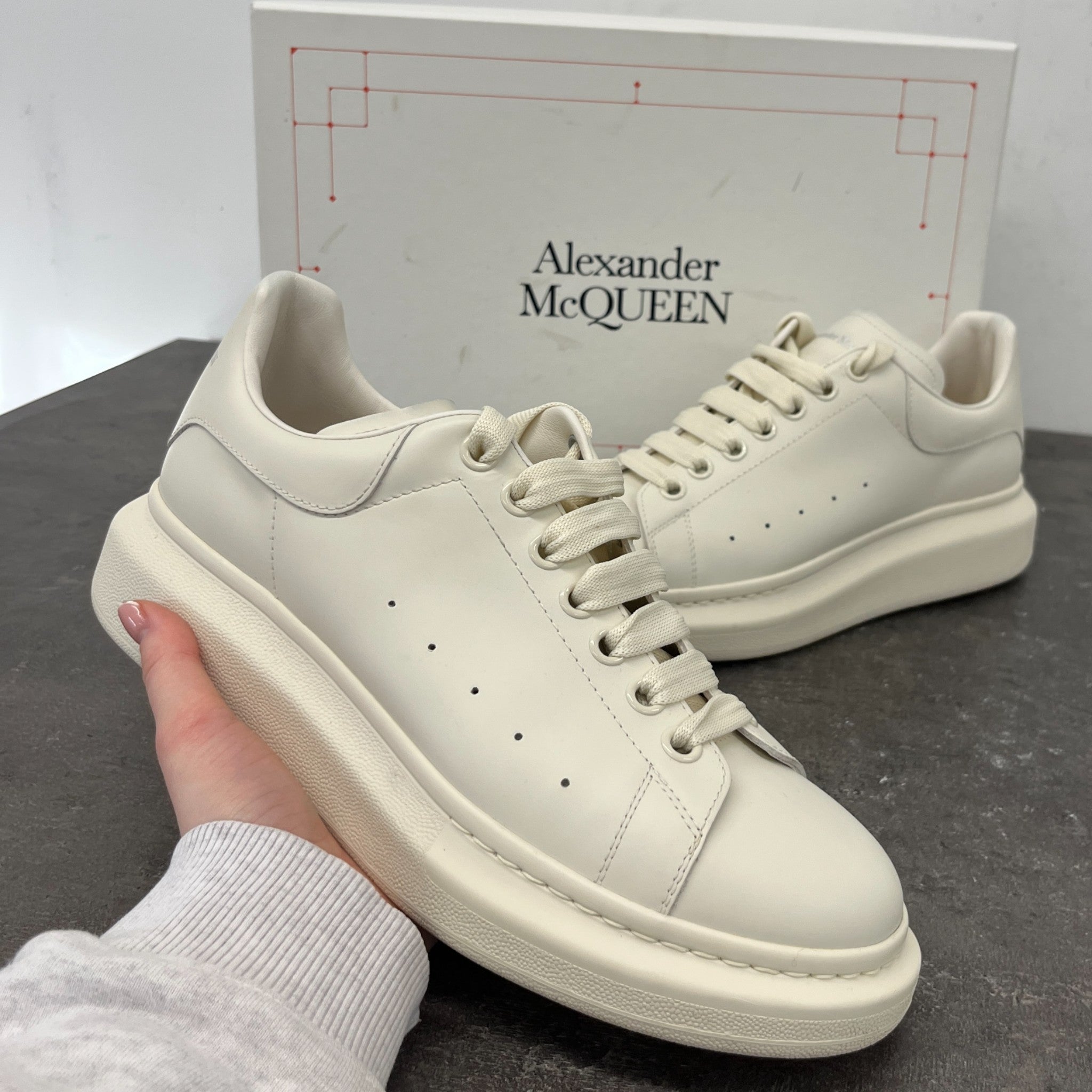 Men's Oversized Low Trainers Green Size EU 41 / UK 7