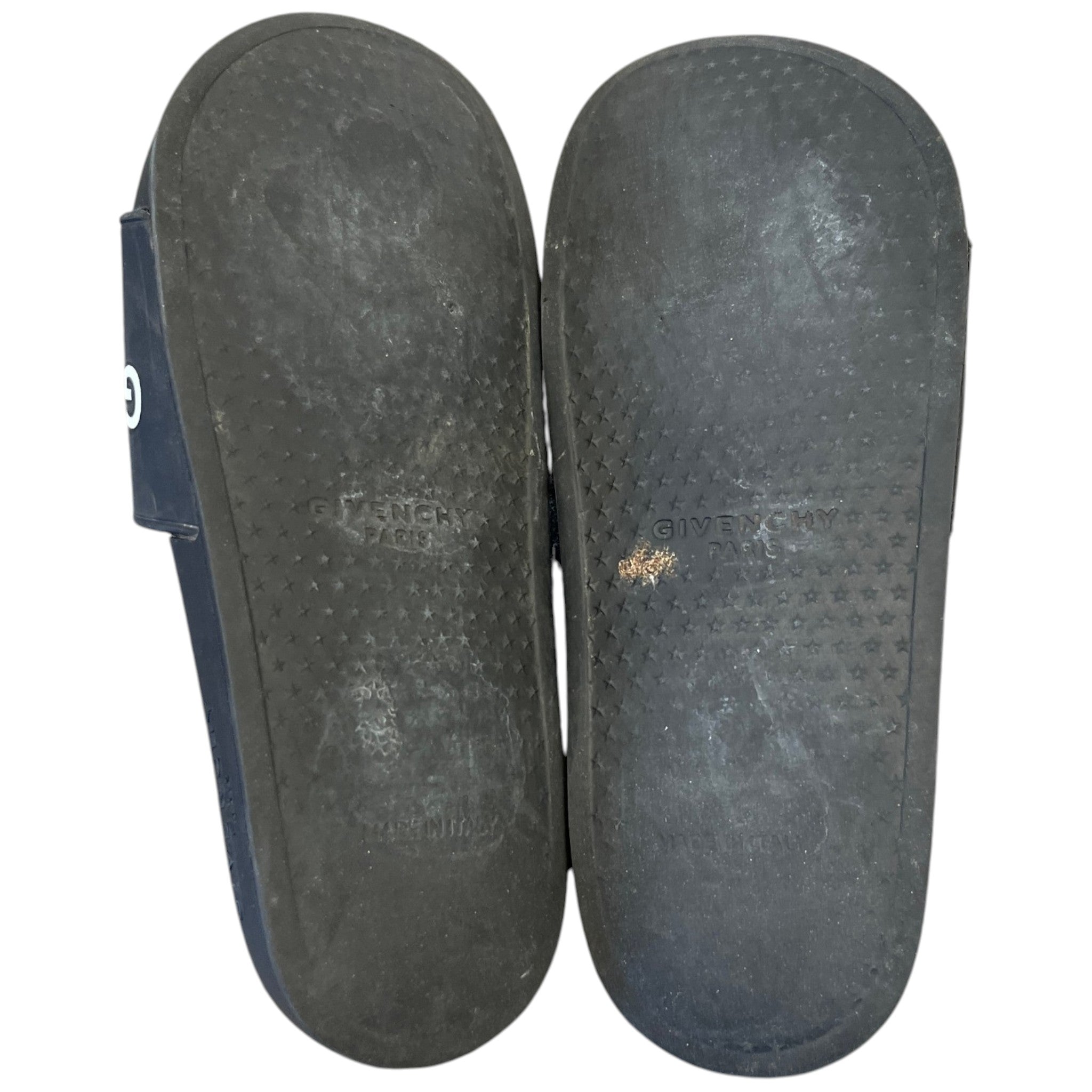 Women's Logo Print Slides Black Size EU 38 / UK 5