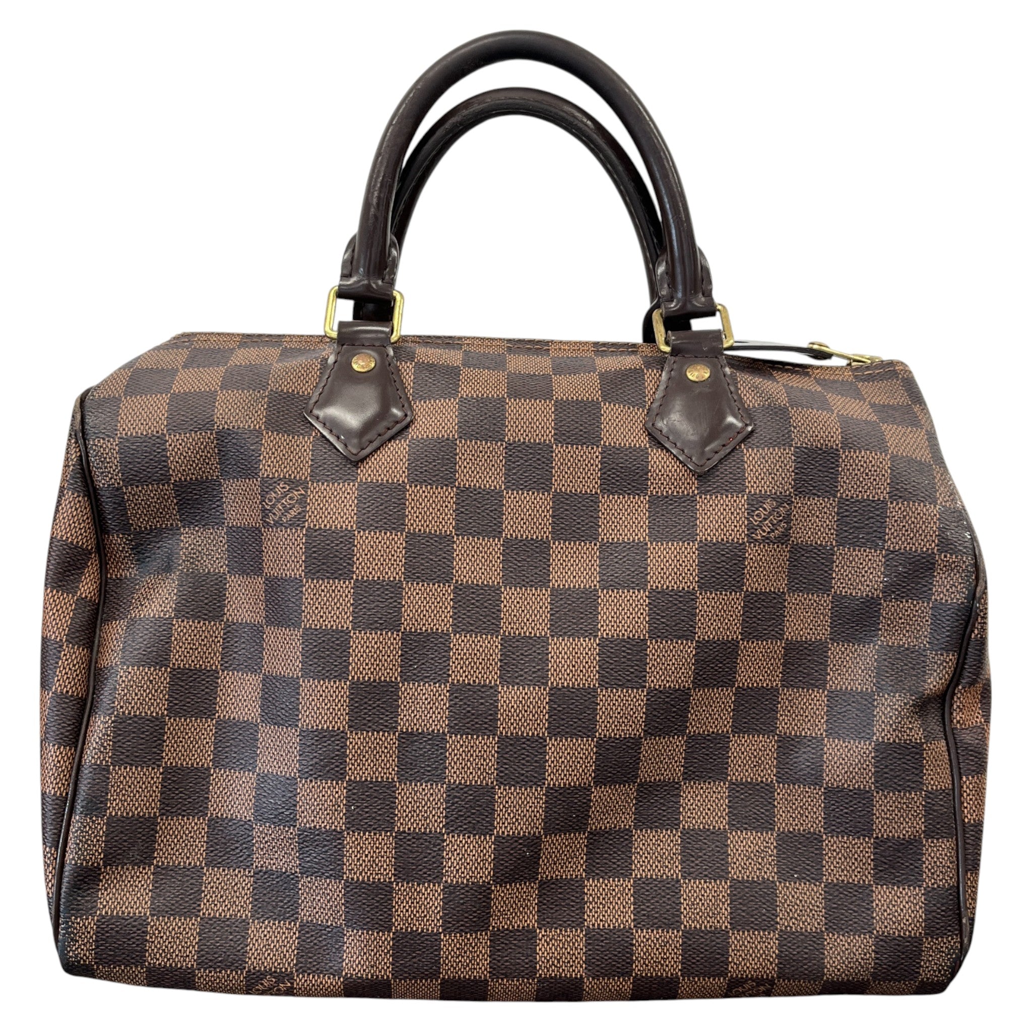 Women's Speedy 30 Damier Ebene Bag Brown