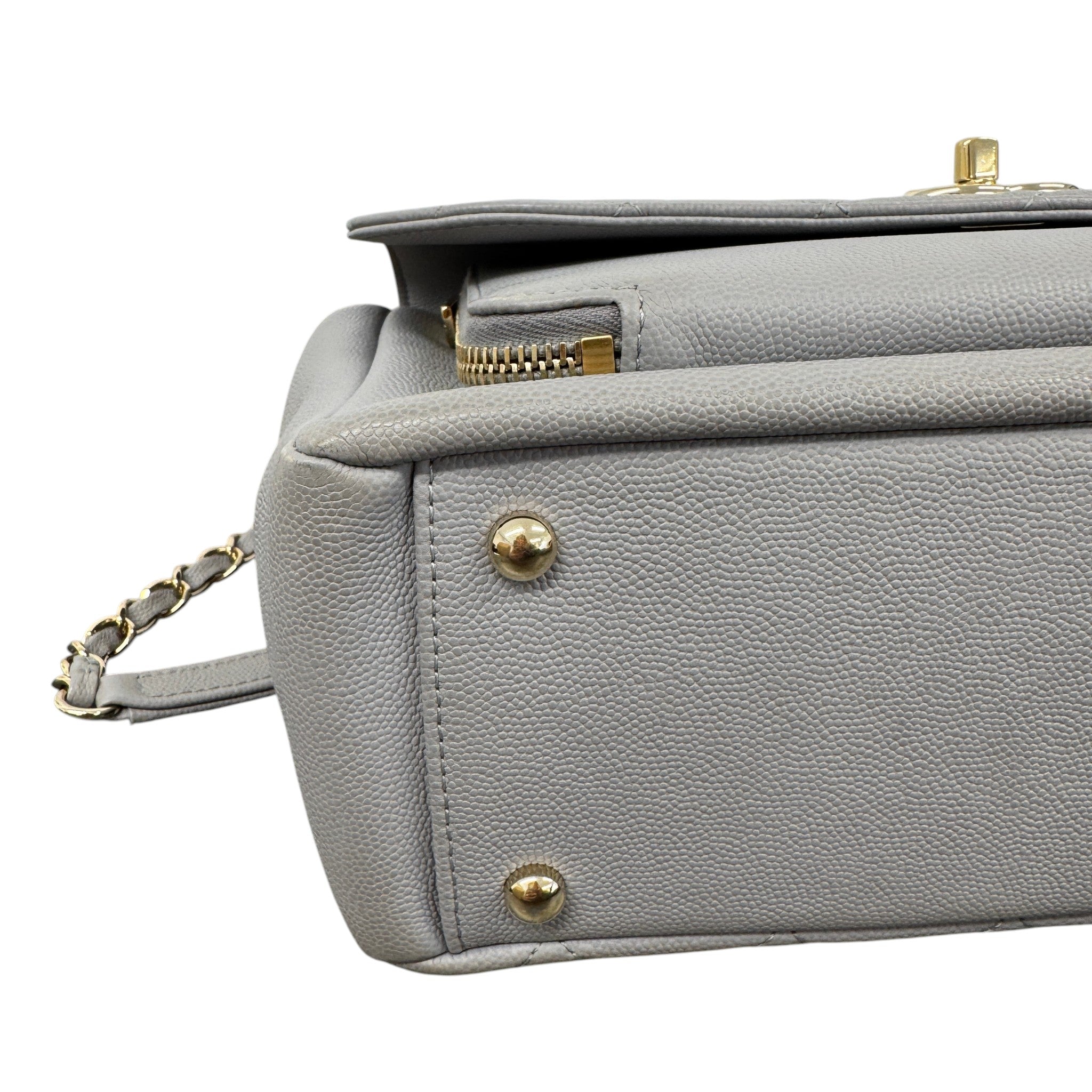 Women's Cc Affinity Flap Bag Grey