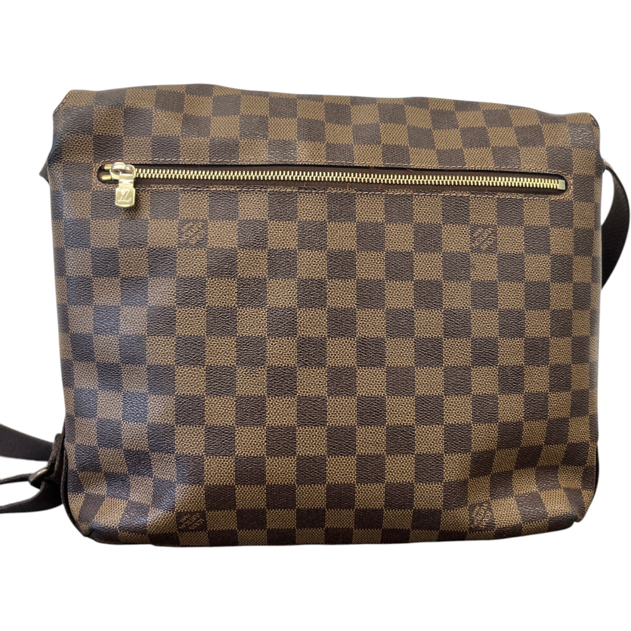 Men's Damier Ebene Brookyln Messenger Bag Brown