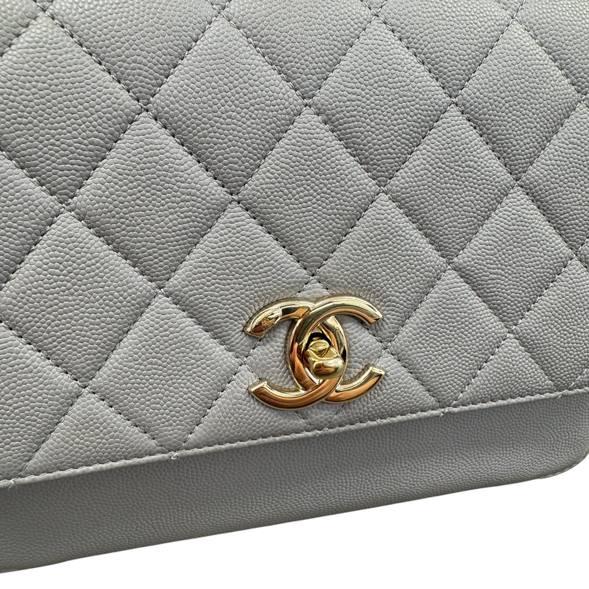 Women's Cc Affinity Flap Bag Grey