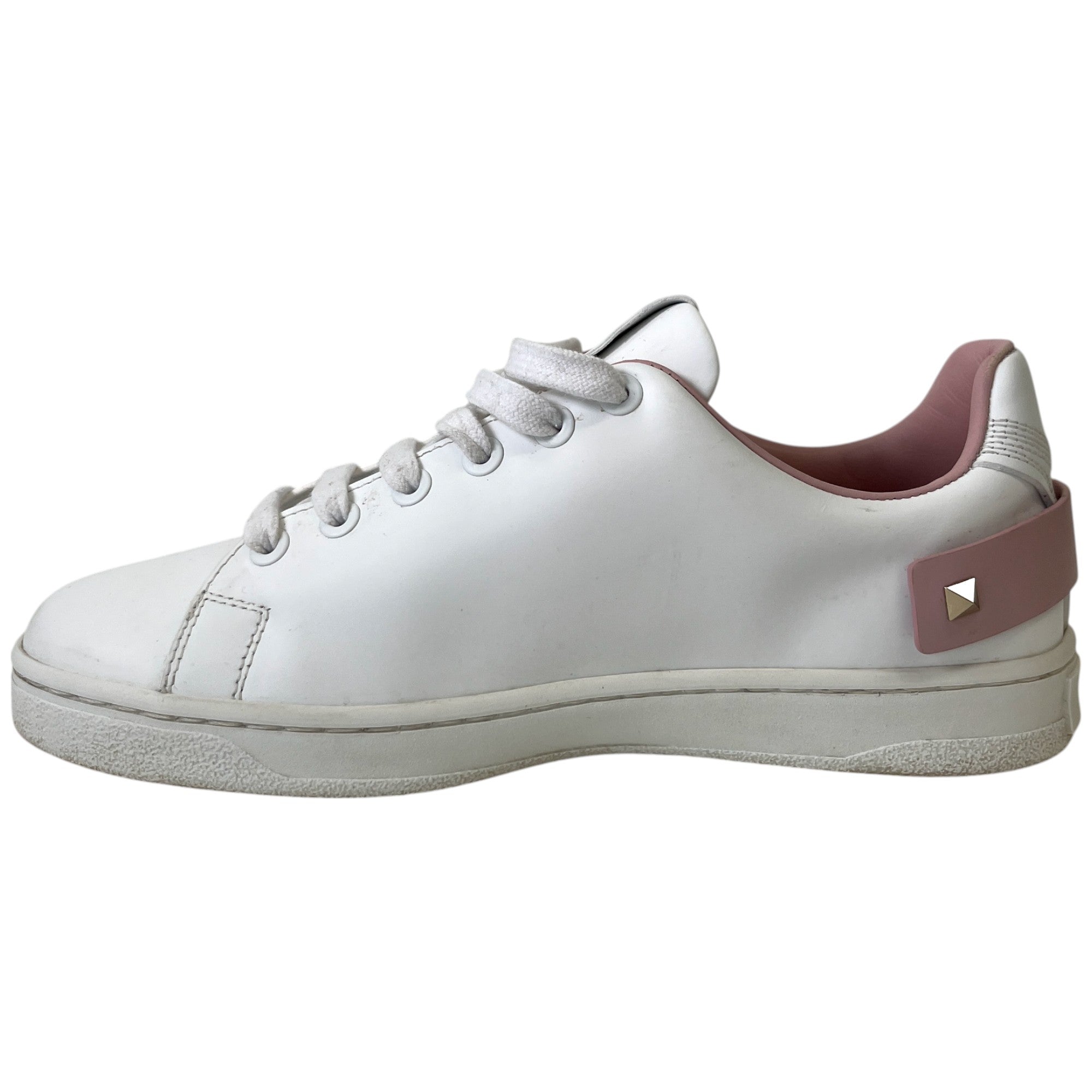Women's Backer Perforated Low Trainers White Size EU 35.5 / UK 2.5