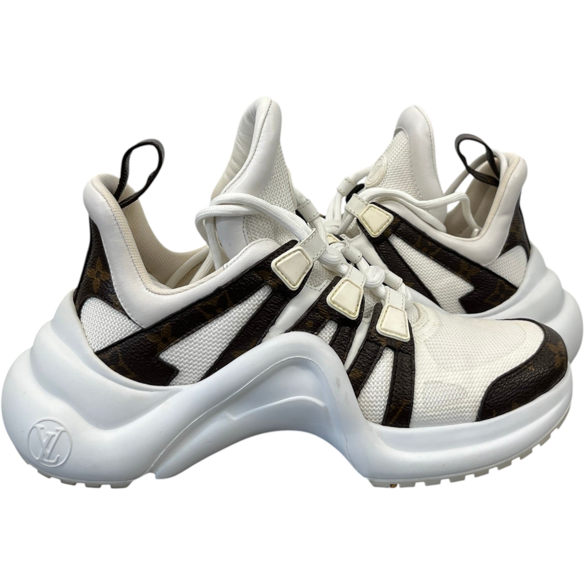 Women's Lv Archlight Low Trainers White Size EU 37 / UK 4