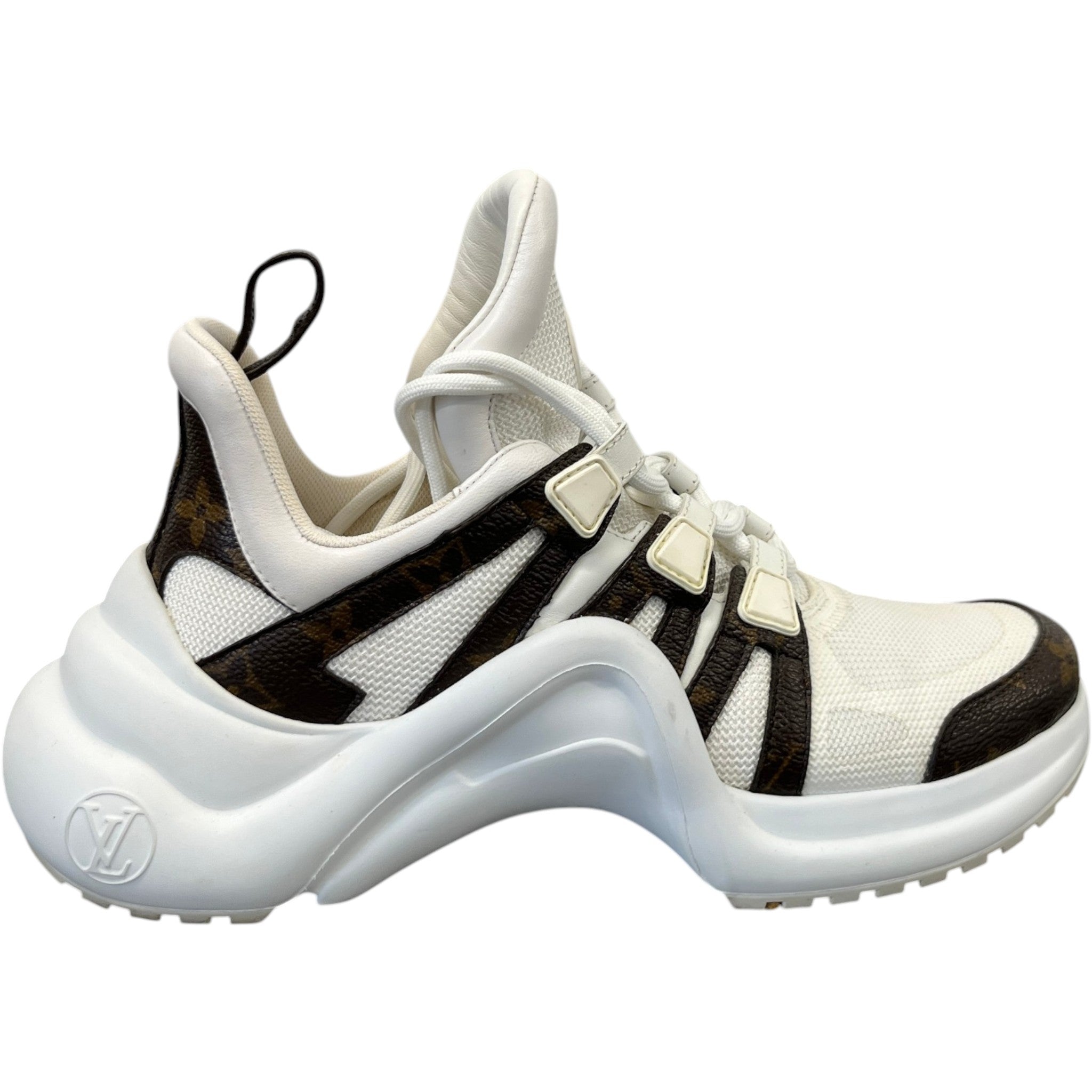 Women's Lv Archlight Low Trainers White Size EU 37 / UK 4