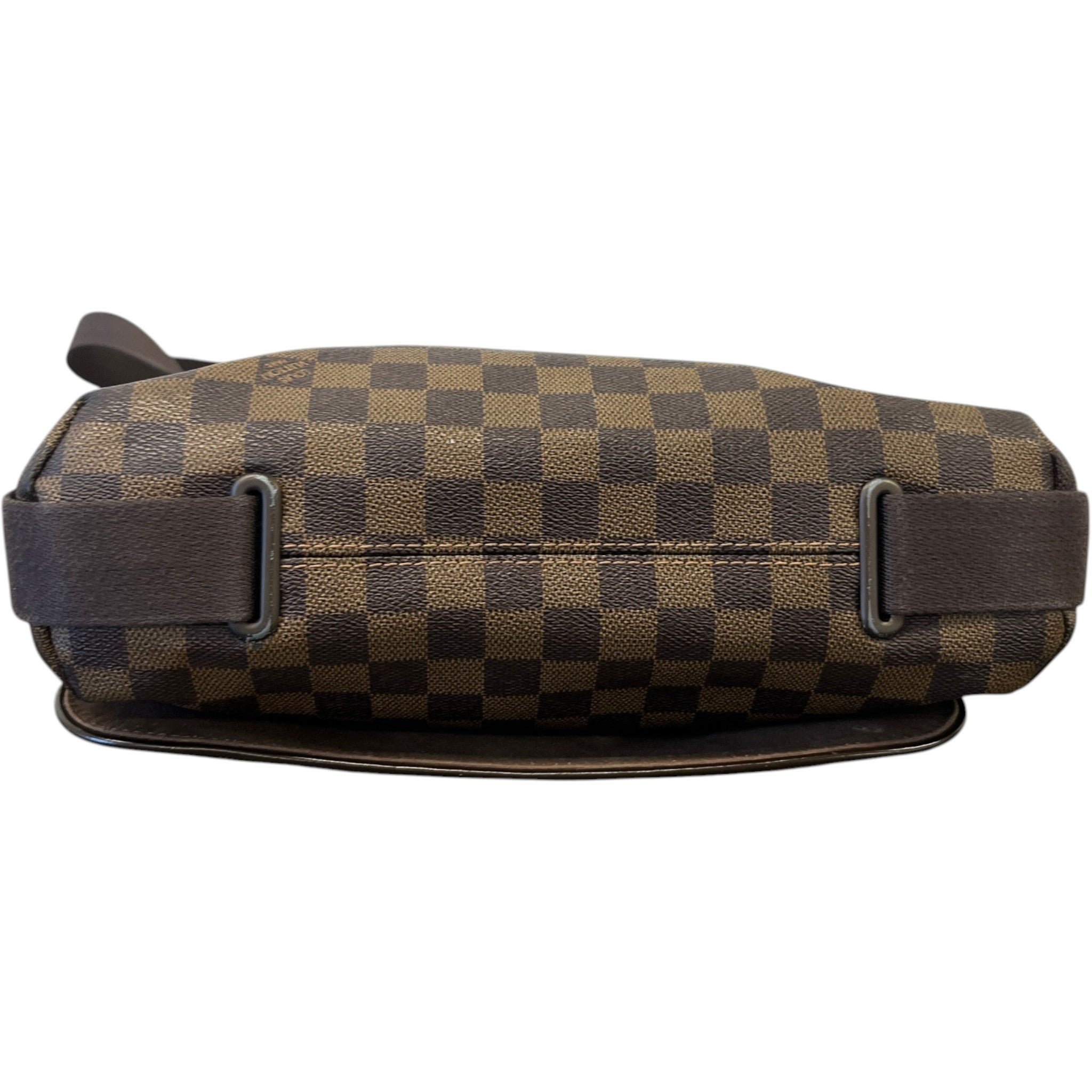 Men's Damier Ebene Brookyln Messenger Bag Brown