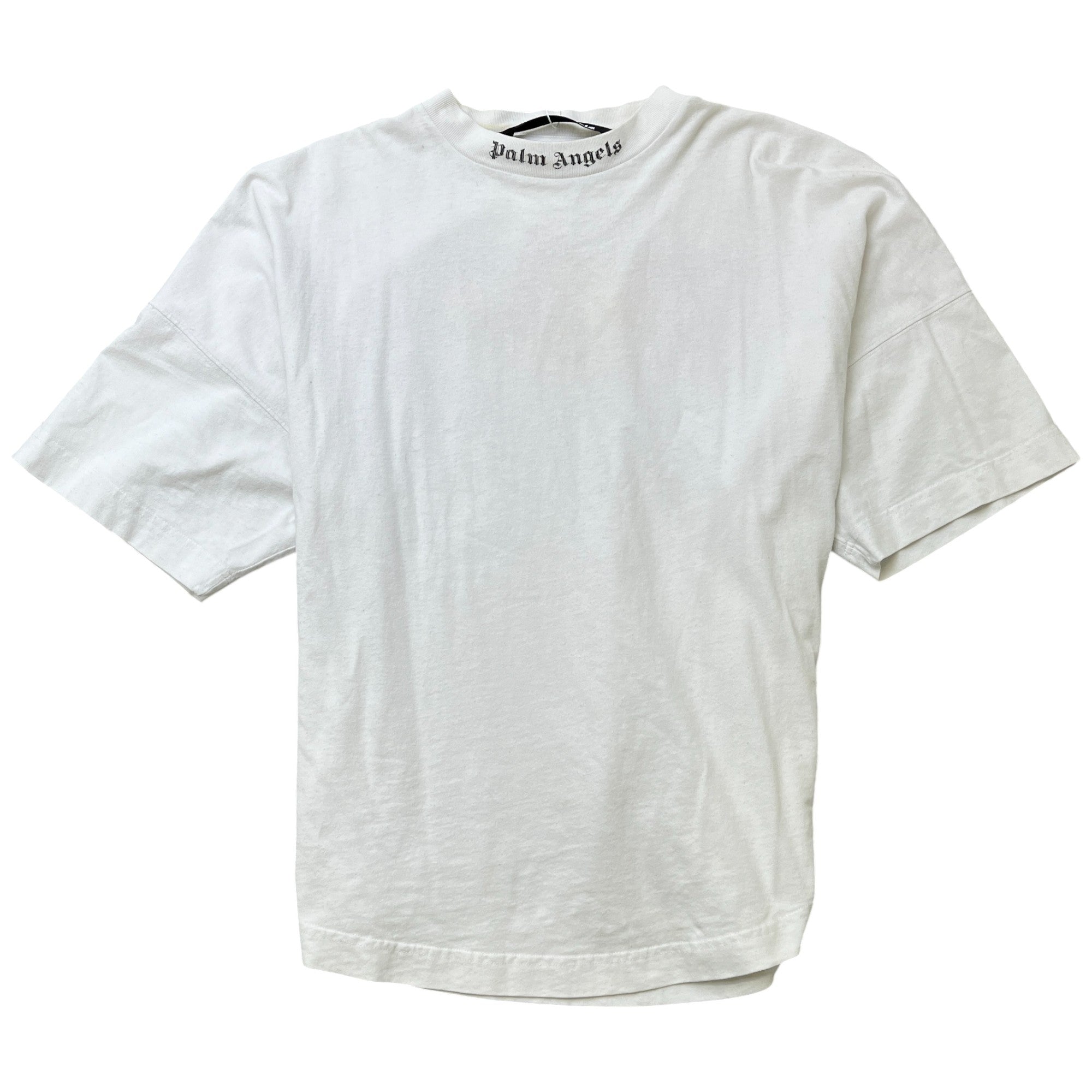 Men's Logo Print Sweatshirt White Size S