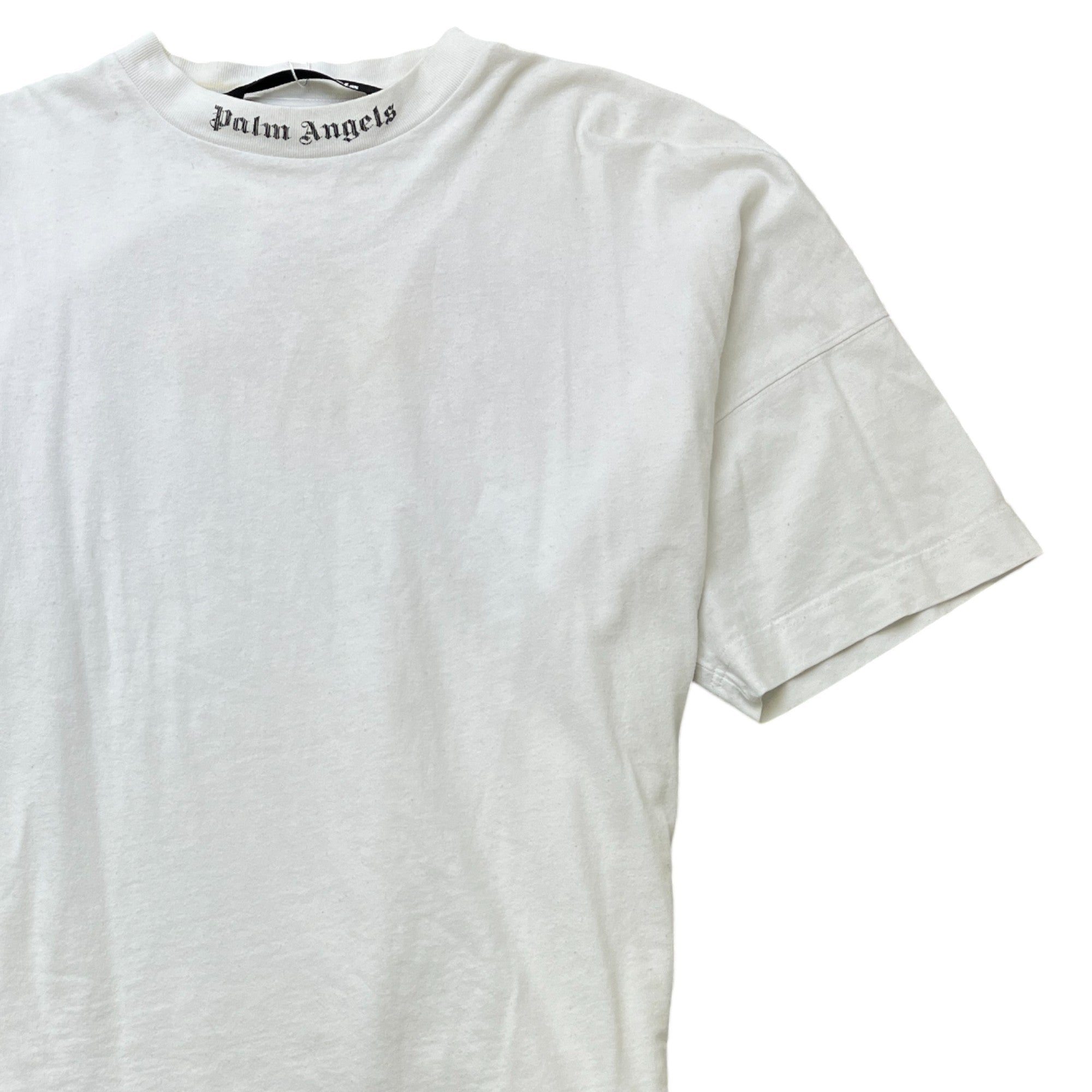 Men's Logo Print Sweatshirt White Size S