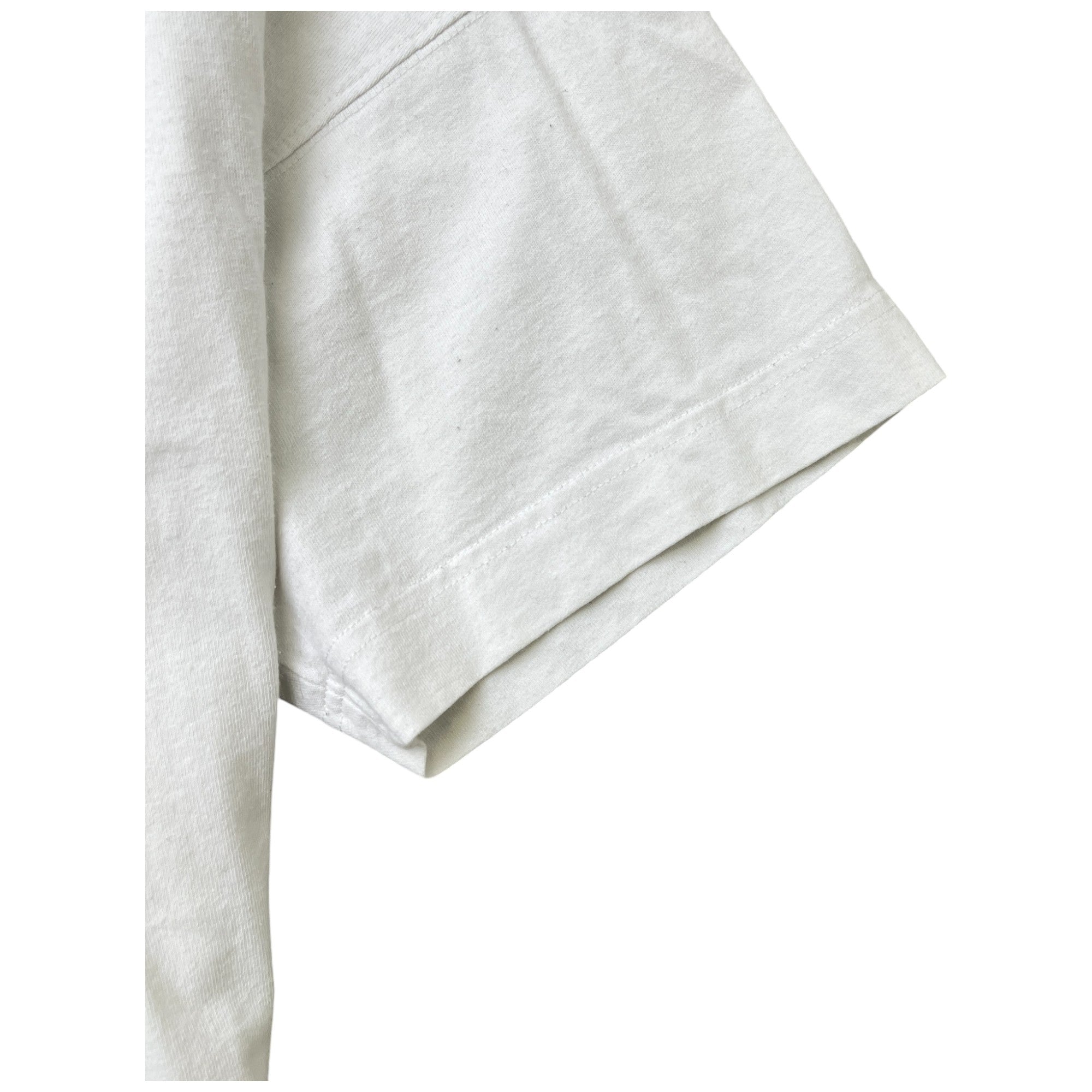 Men's Logo Print Sweatshirt White Size S