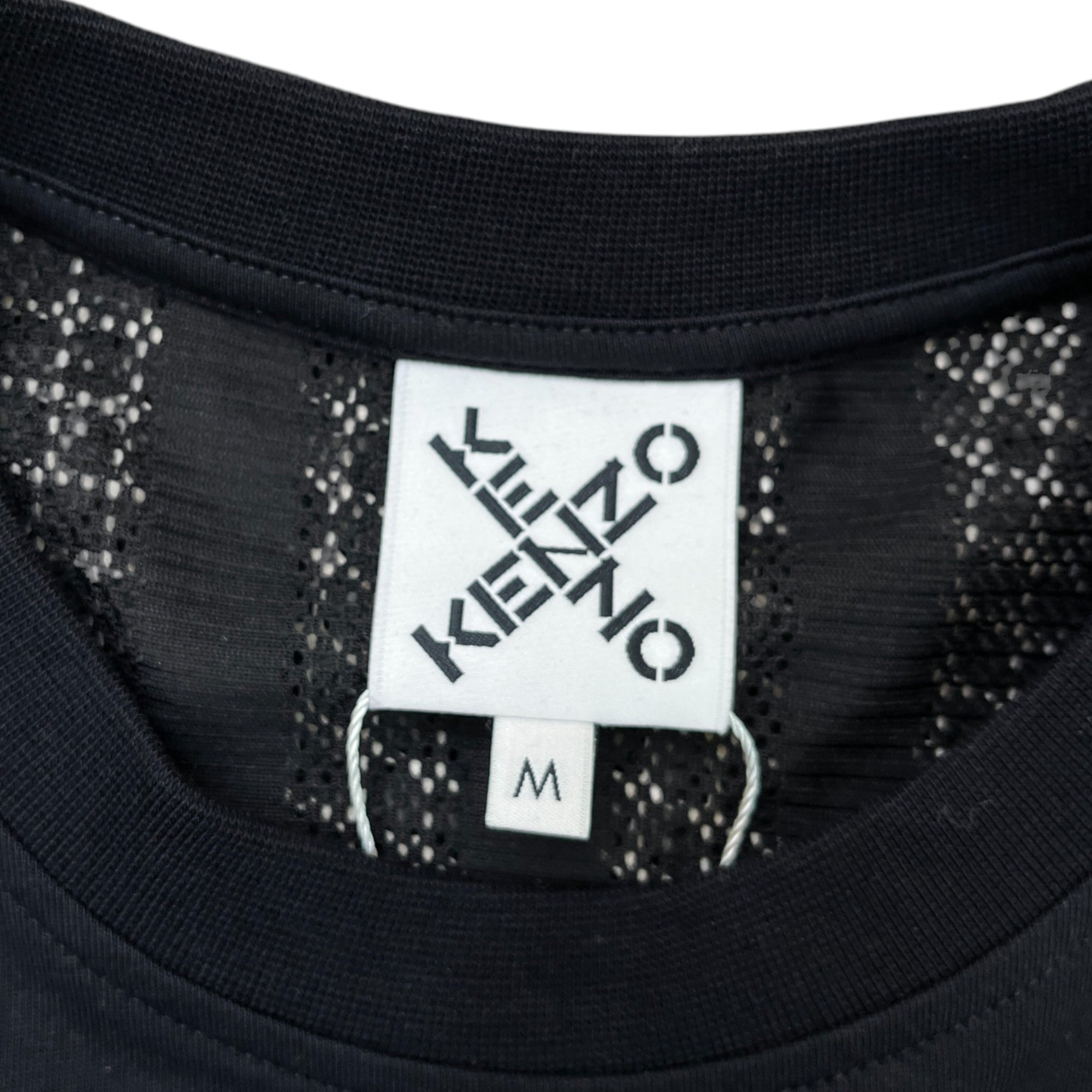 Men's Logo Print Jersey T-Shirt Black Size M