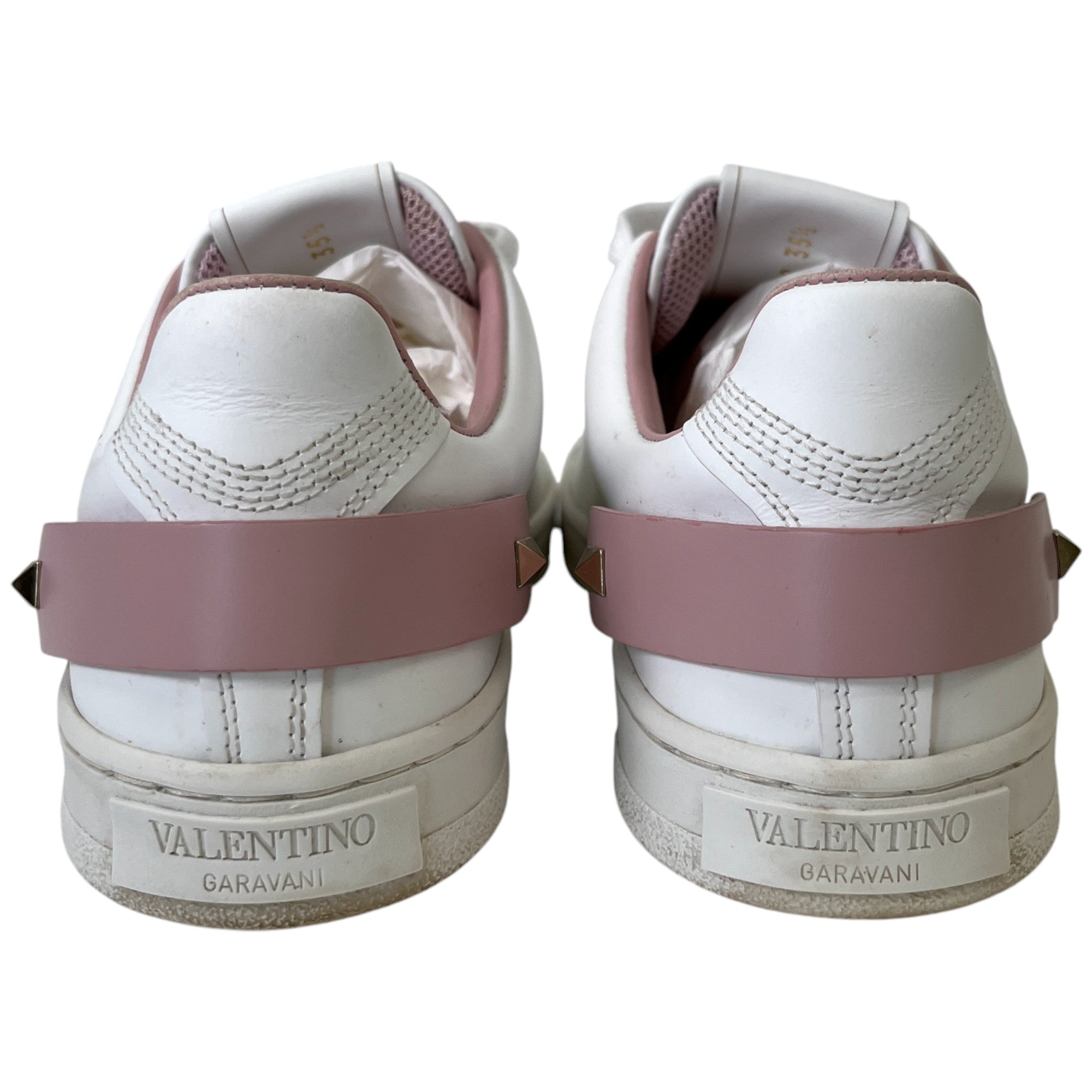 Women's Backer Perforated Low Trainers White Size EU 35.5 / UK 2.5