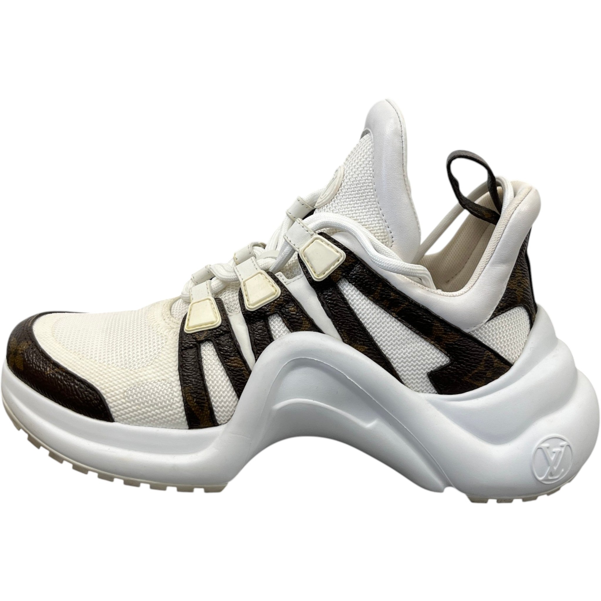 Women's Lv Archlight Low Trainers White Size EU 37 / UK 4