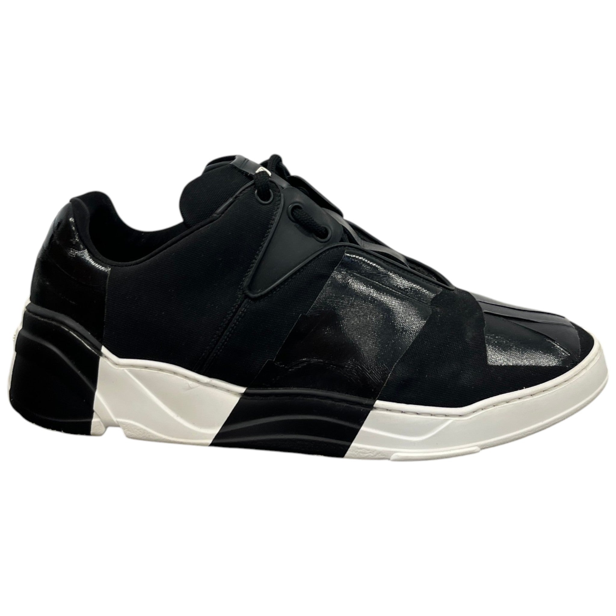 Men's B17 Tape-Cut Low Trainers Black Size EU 42 / UK 8