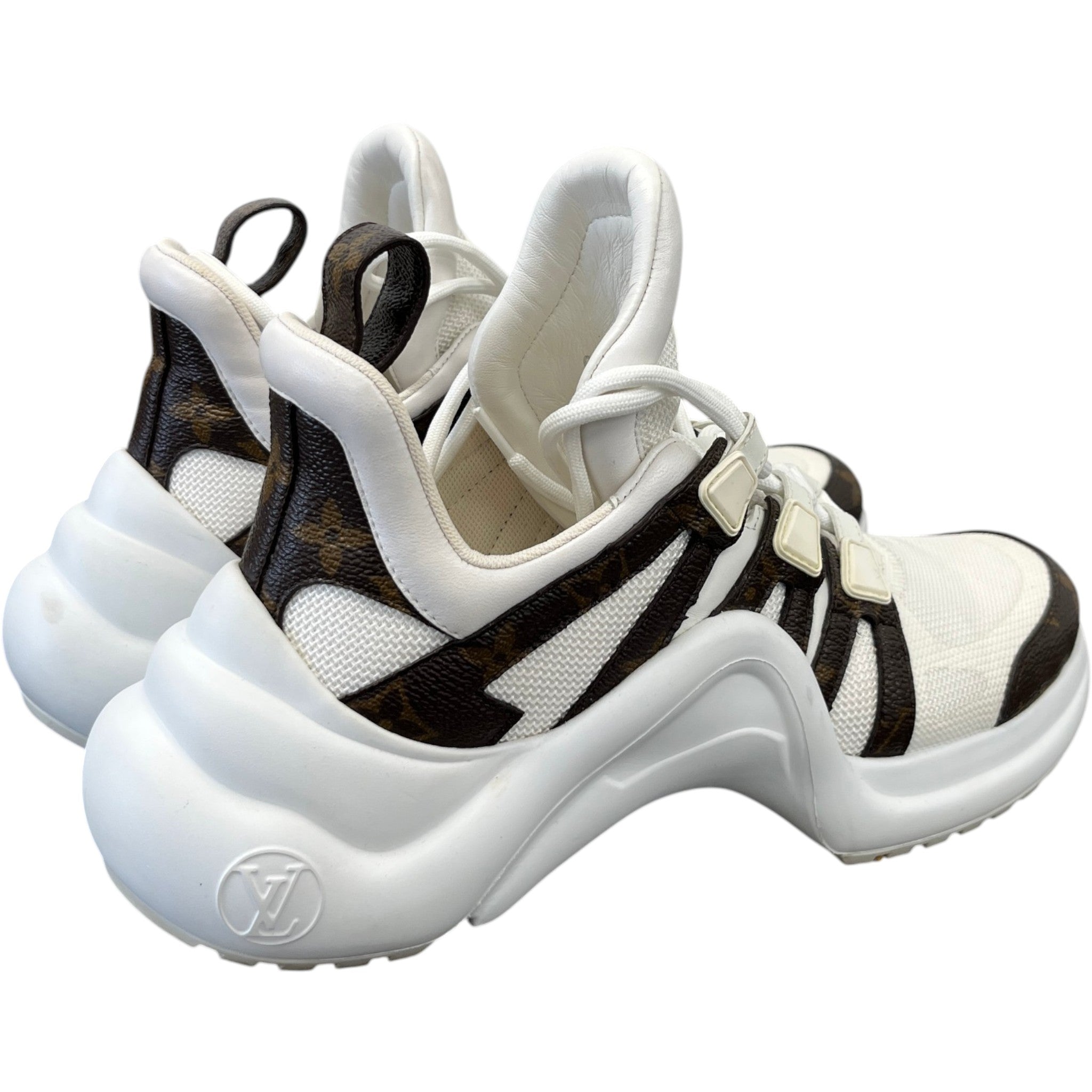 Women's Lv Archlight Low Trainers White Size EU 37 / UK 4