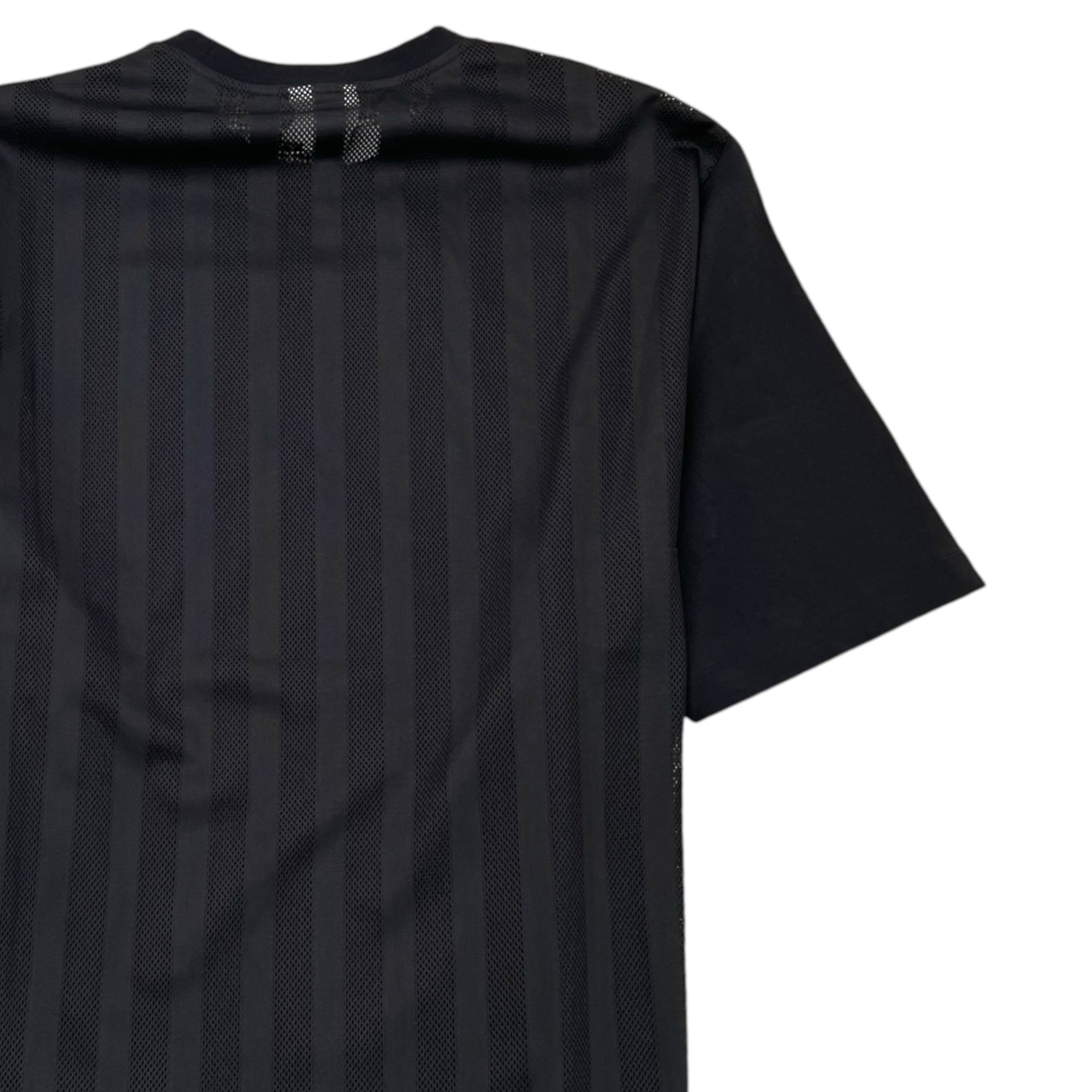 Men's Logo Print Jersey T-Shirt Black Size M