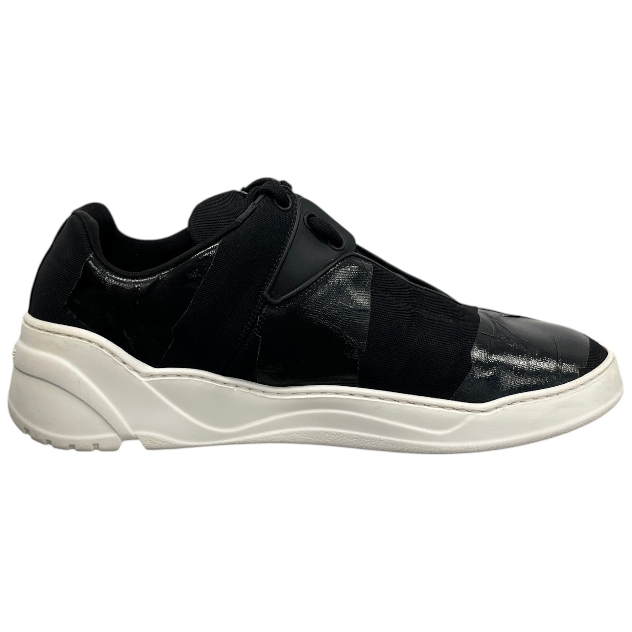 Men's B17 Tape-Cut Low Trainers Black Size EU 42 / UK 8
