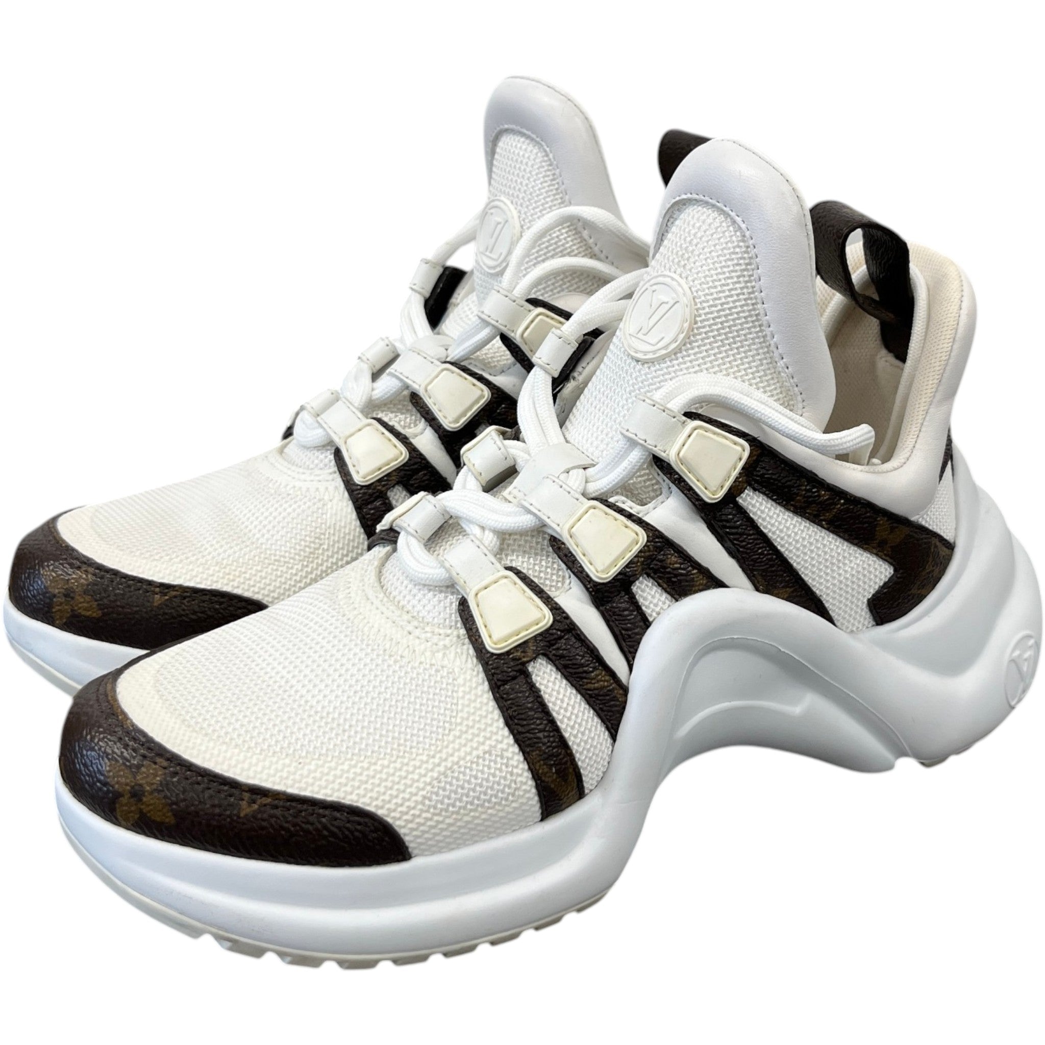 Women's Lv Archlight Low Trainers White Size EU 37 / UK 4