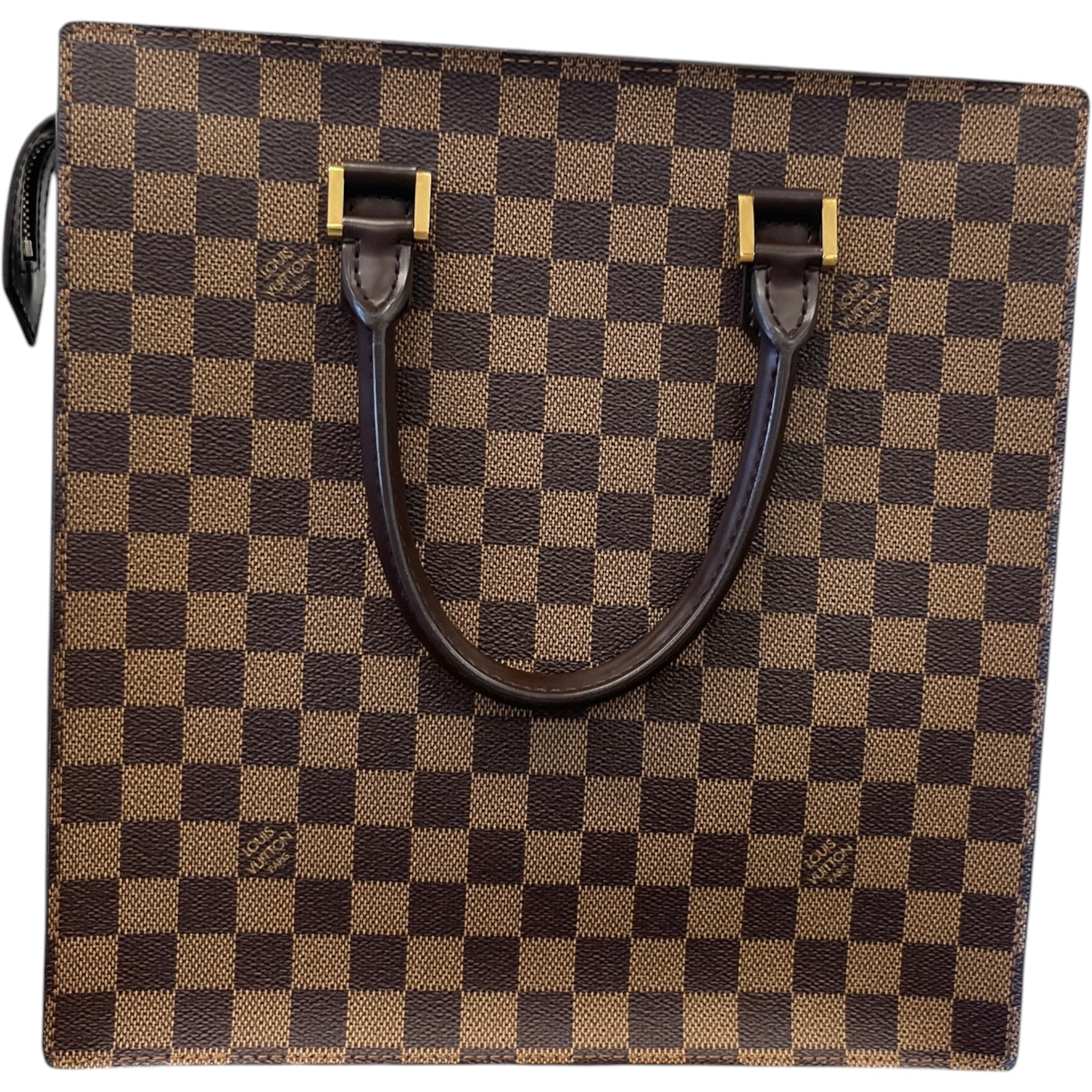 Women's Damier Ebene Sac Plat Pm Bag Brown