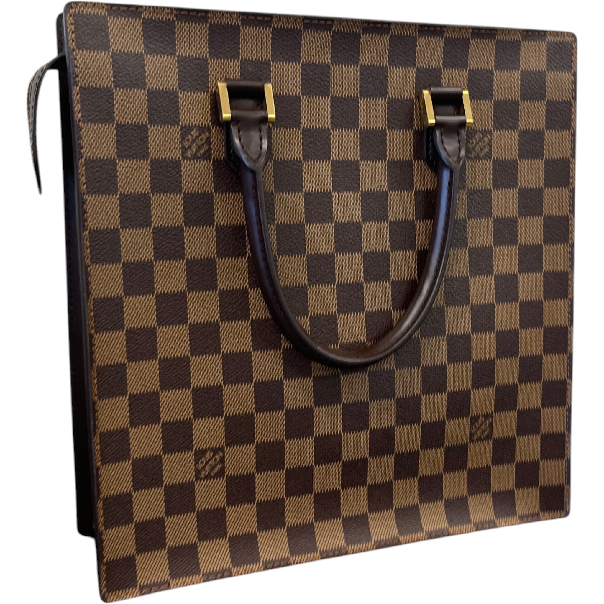 Women's Damier Ebene Sac Plat Pm Bag Brown