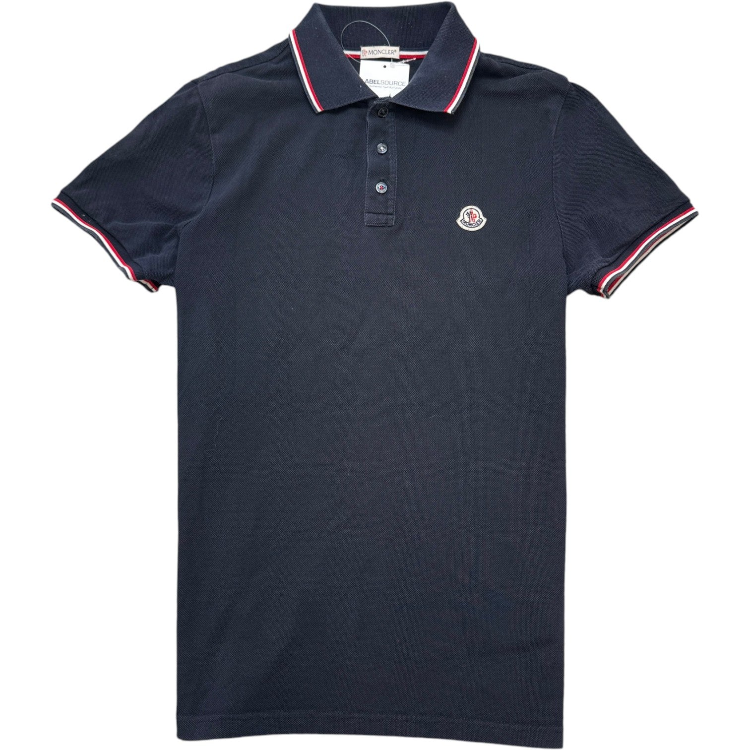Men's Maglia Polo Shirt Navy Size M