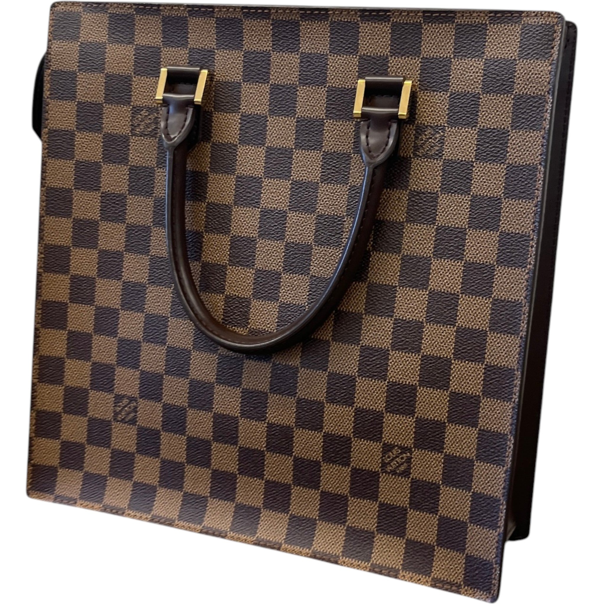 Women's Damier Ebene Sac Plat Pm Bag Brown