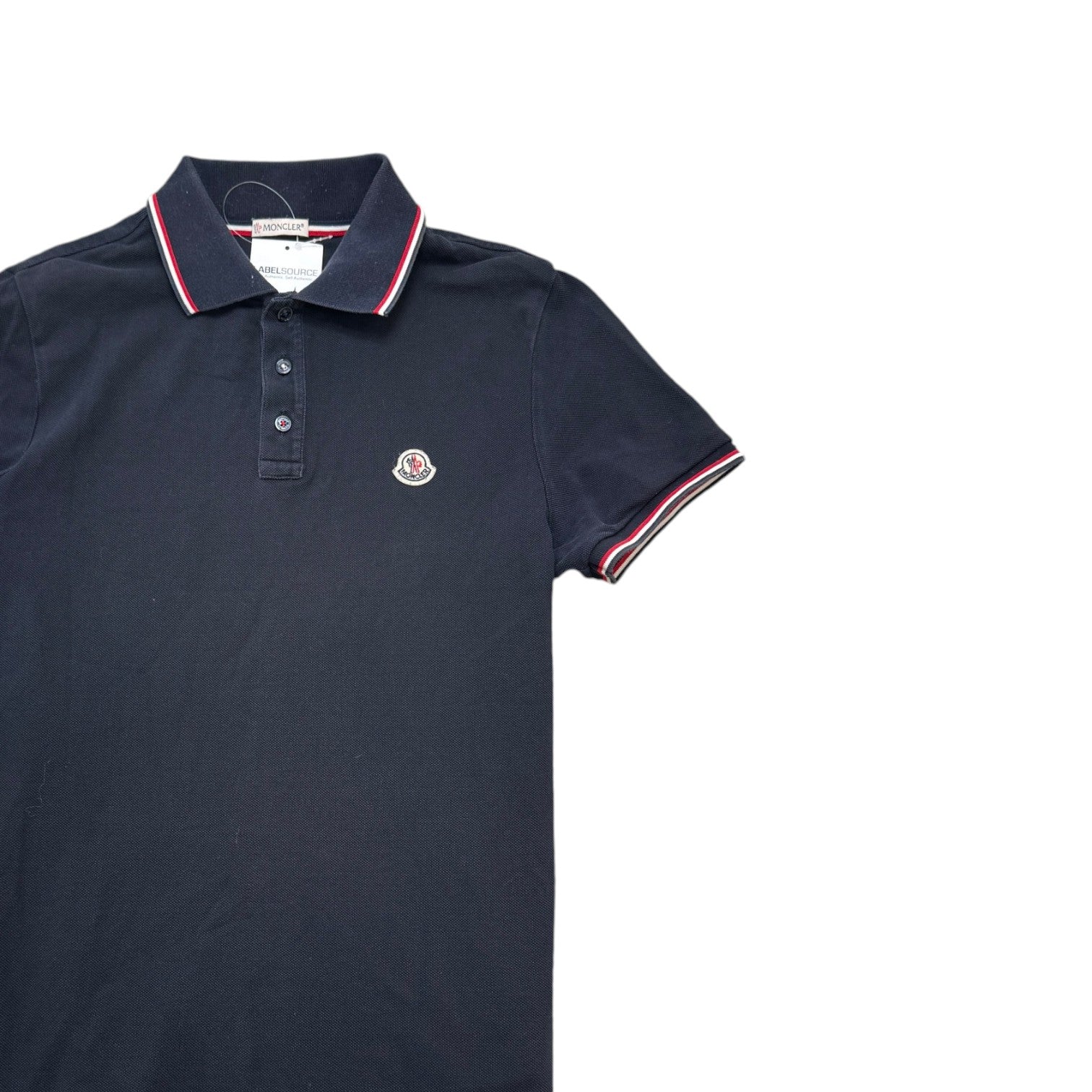 Men's Maglia Polo Shirt Navy Size M