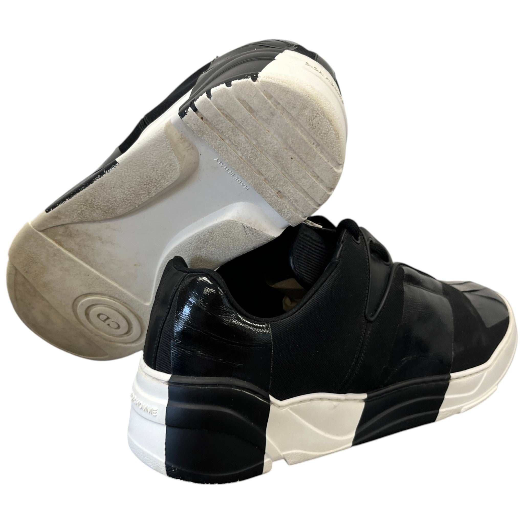 Men's B17 Tape-Cut Low Trainers Black Size EU 42 / UK 8