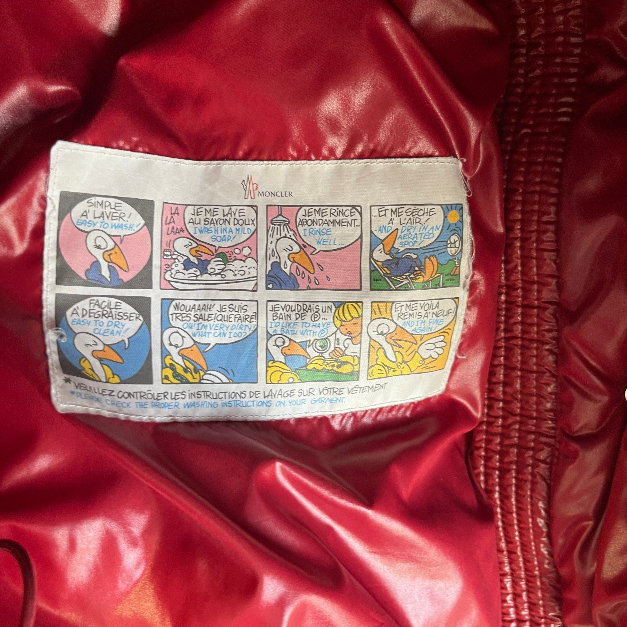 Men's Maya 70Th Anniverary Down Jacket Red Size 2 / M
