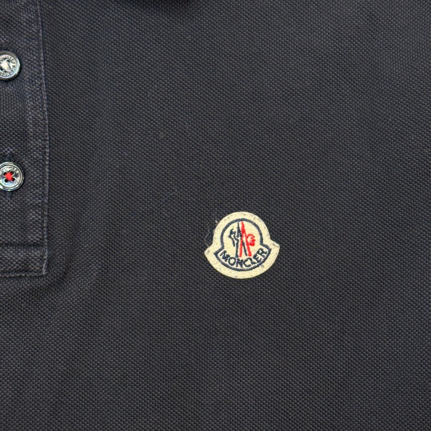 Men's Maglia Polo Shirt Navy Size M