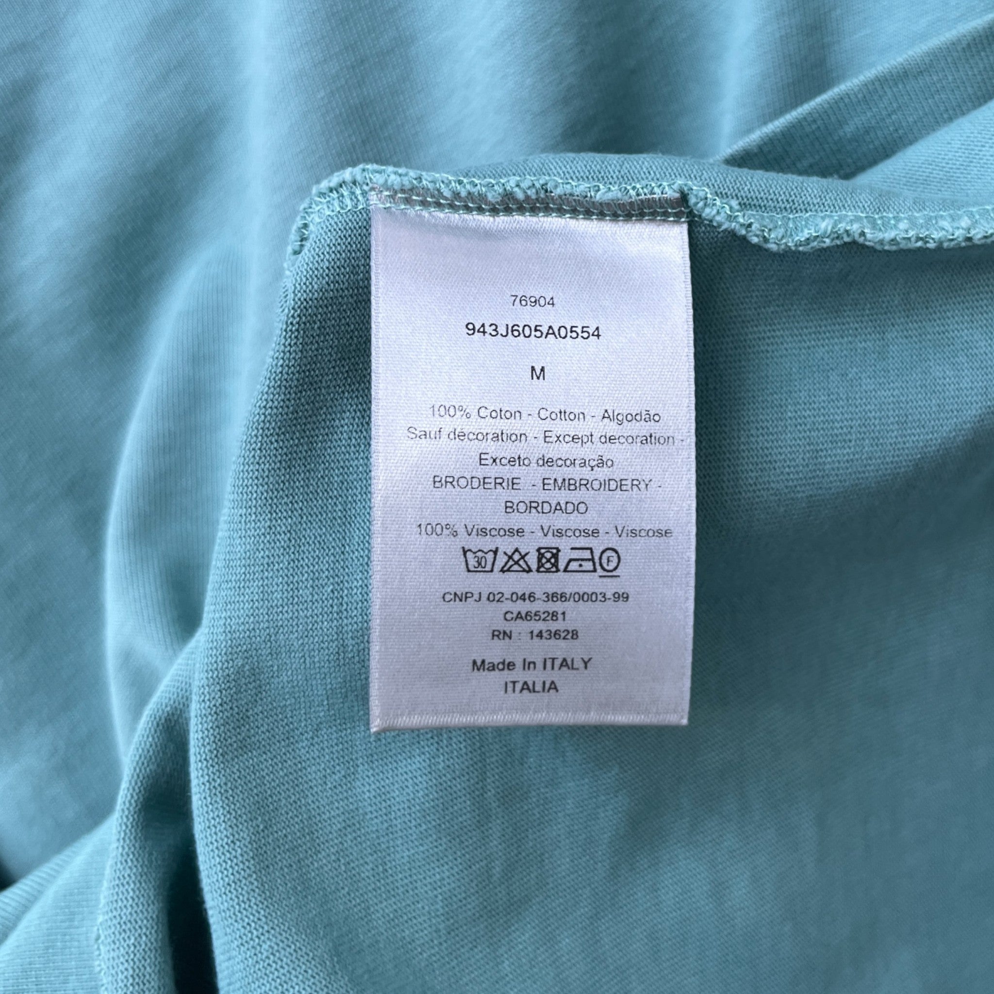 Men's Cd Icon T-Shirt Green Size M