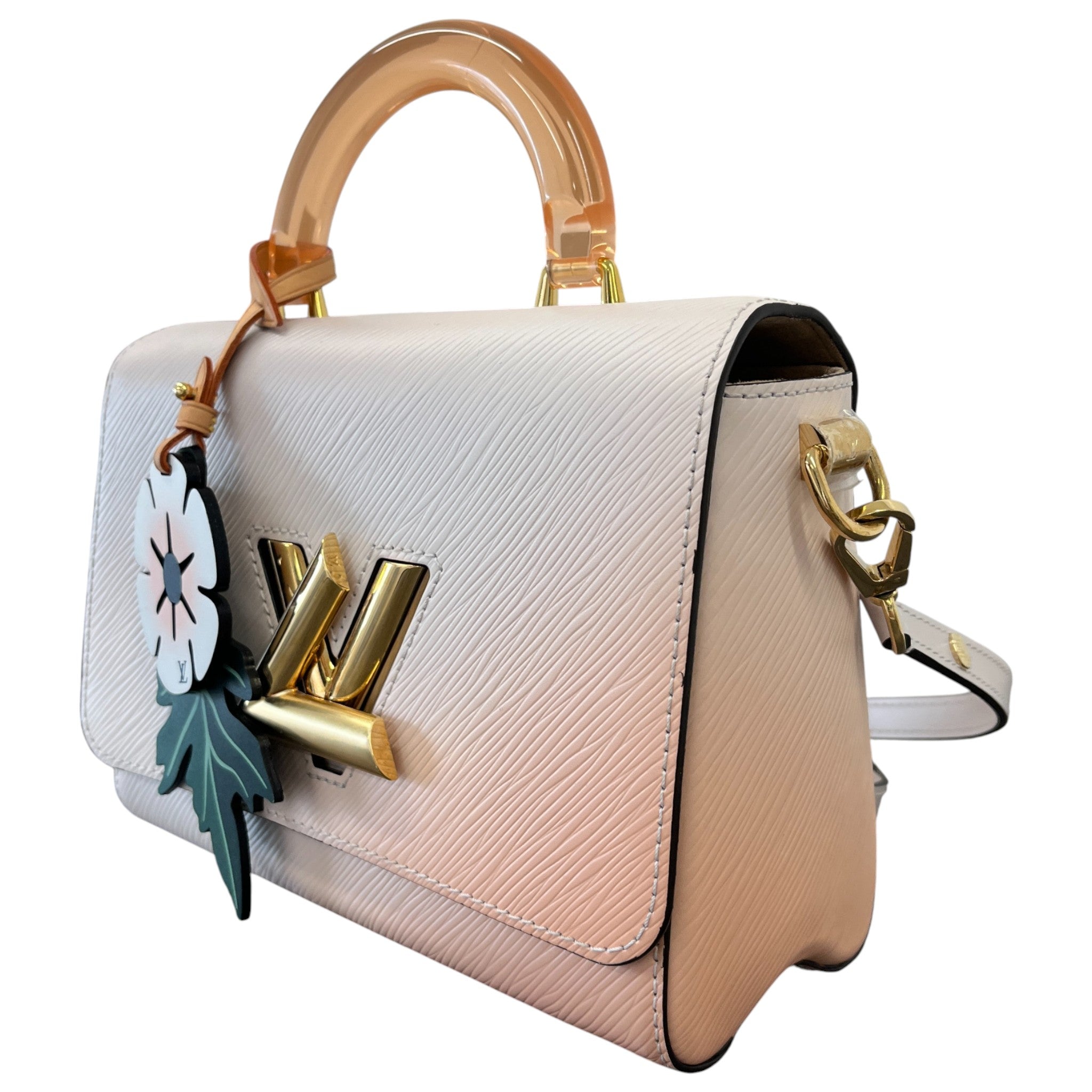 Women's Rose Gradient Epi Twist Mm Bag Beige