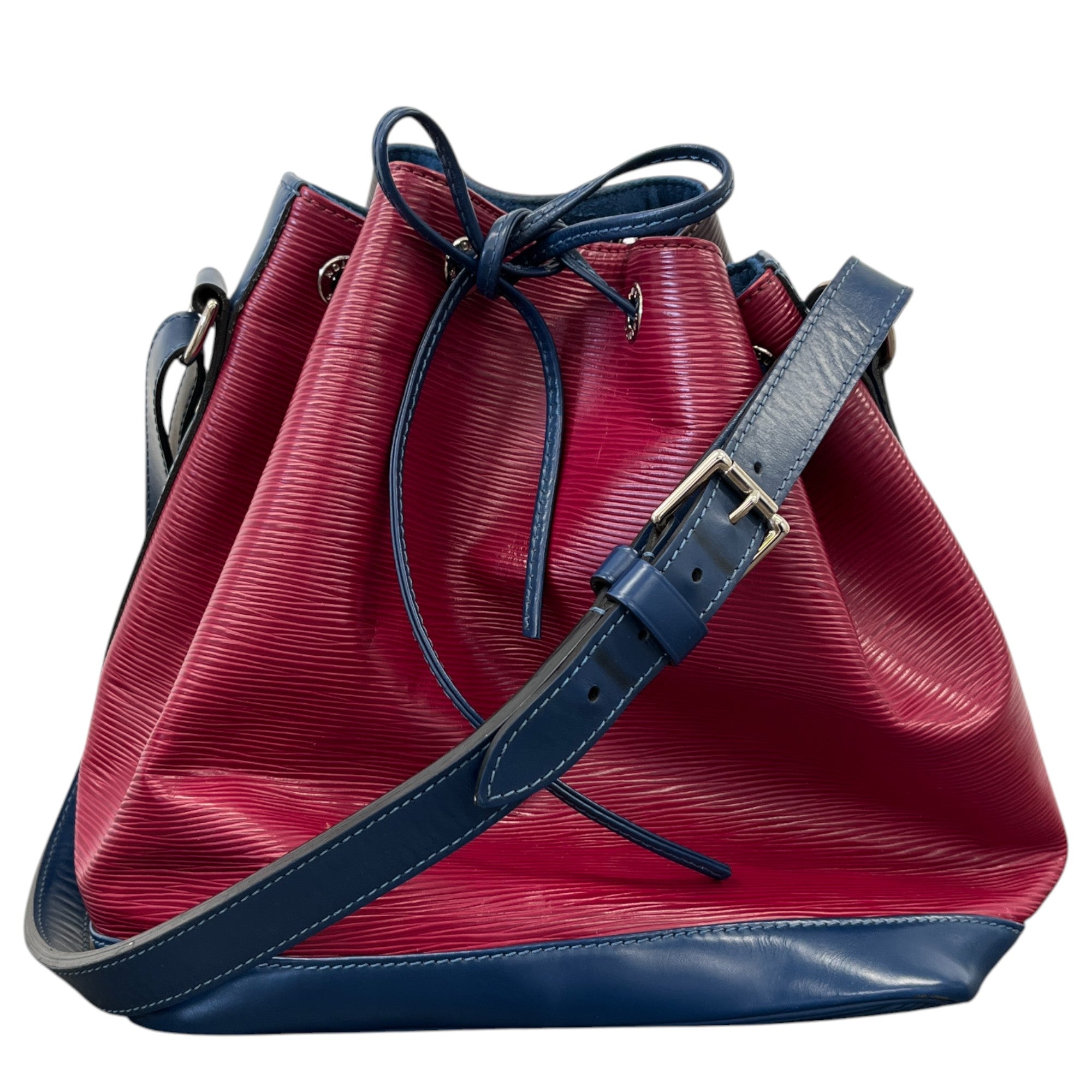 Women's Epi Leather Noé Mm Bag Burgundy