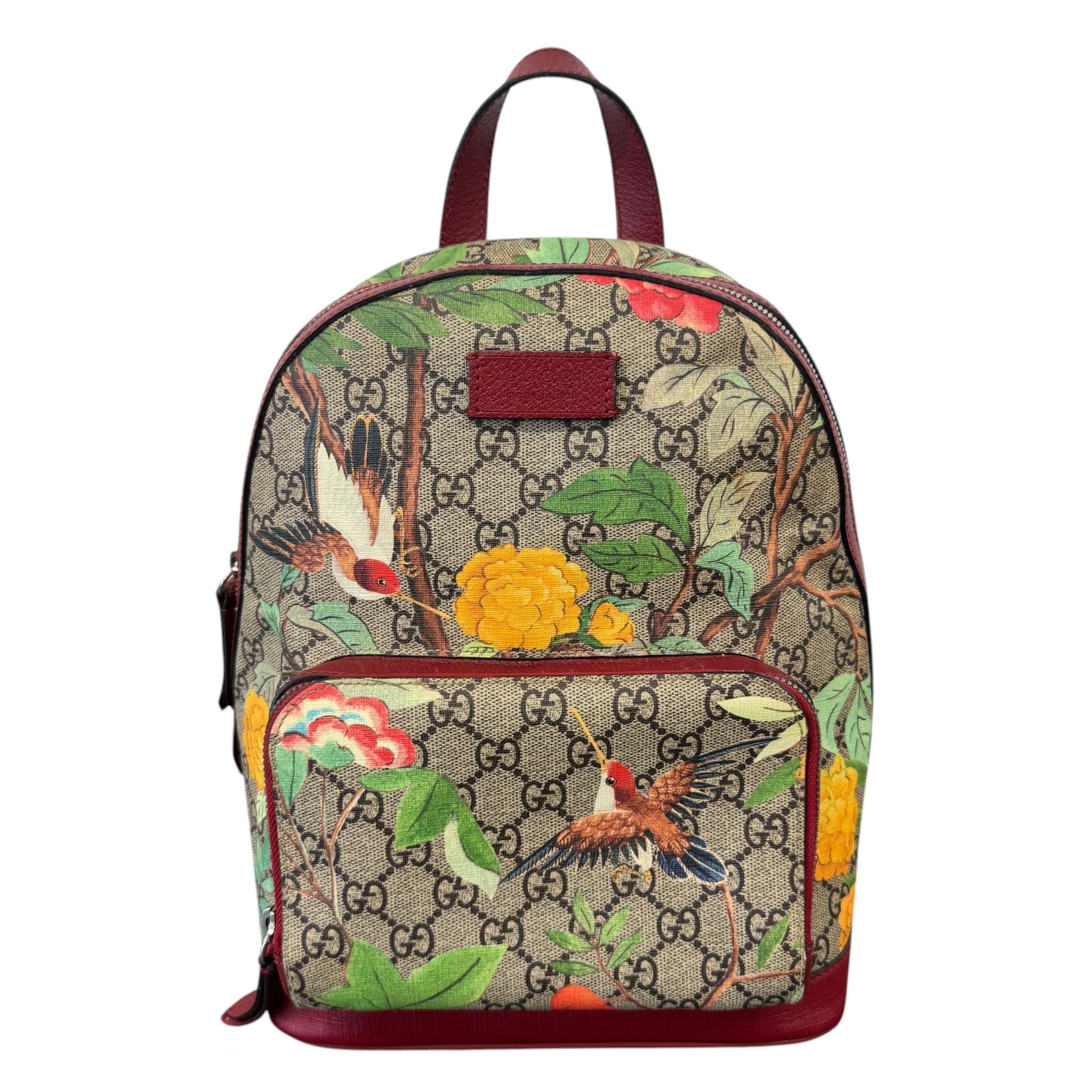 Women's Gg Supreme Tian Backpack Beige