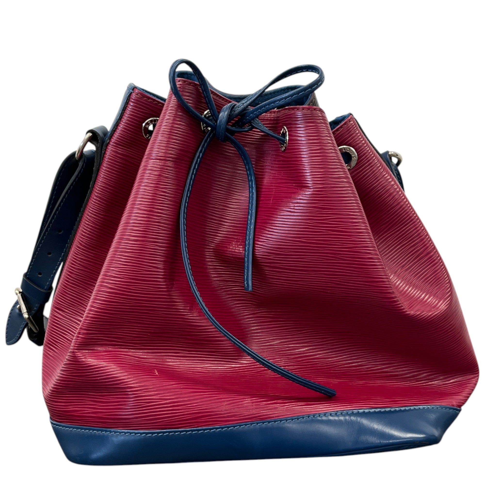 Women's Epi Leather Noé Mm Bag Burgundy