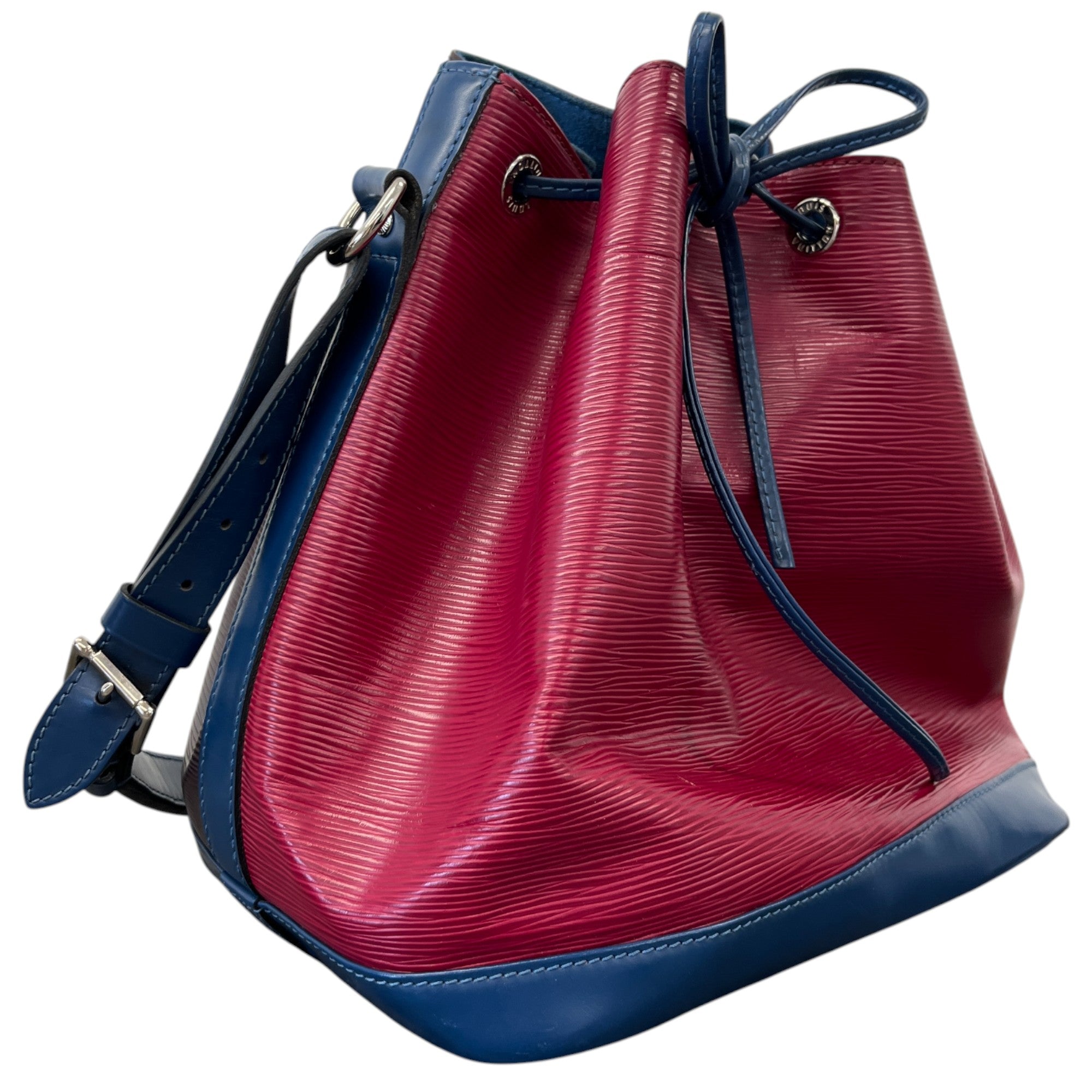 Women's Epi Leather Noé Mm Bag Burgundy