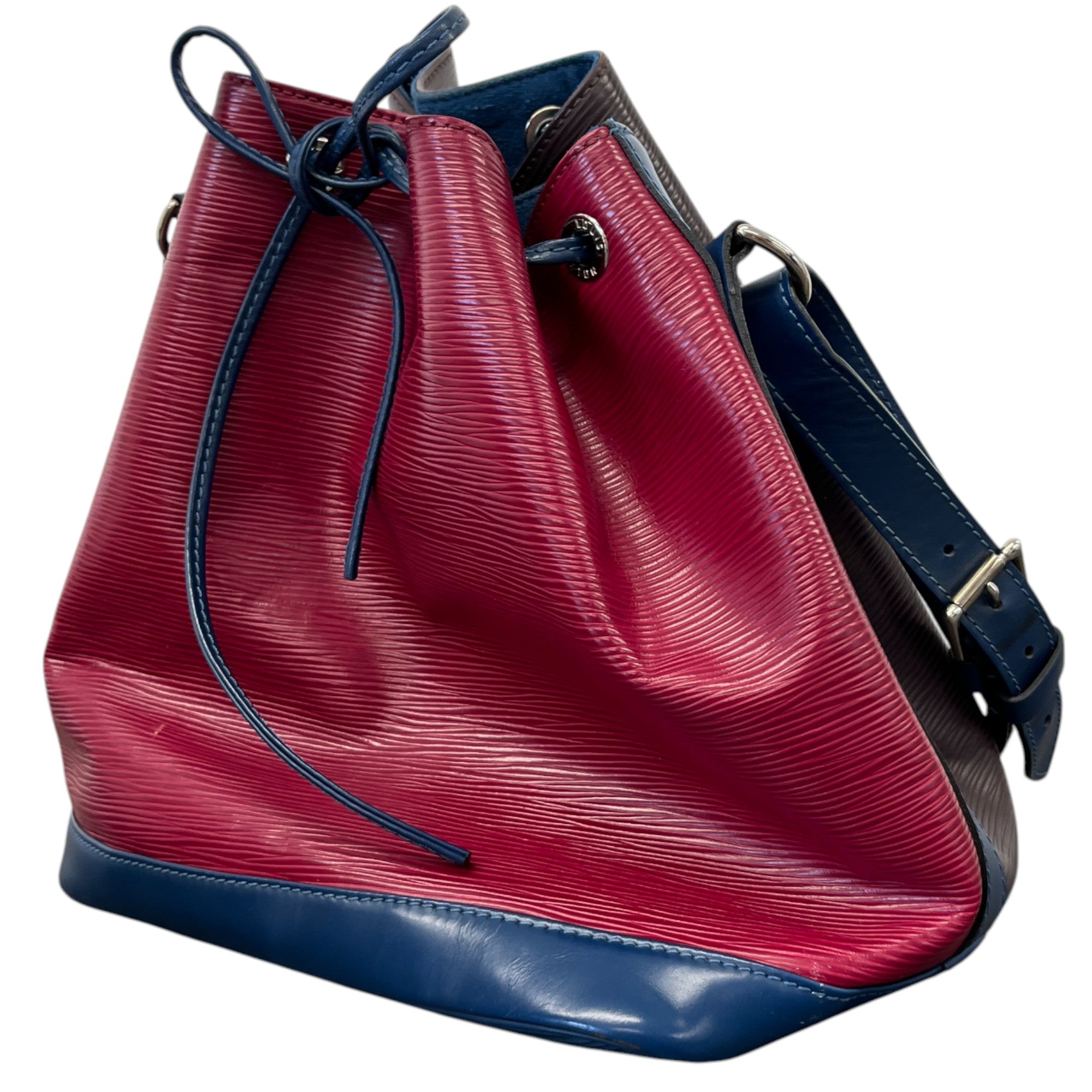 Women's Epi Leather Noé Mm Bag Burgundy