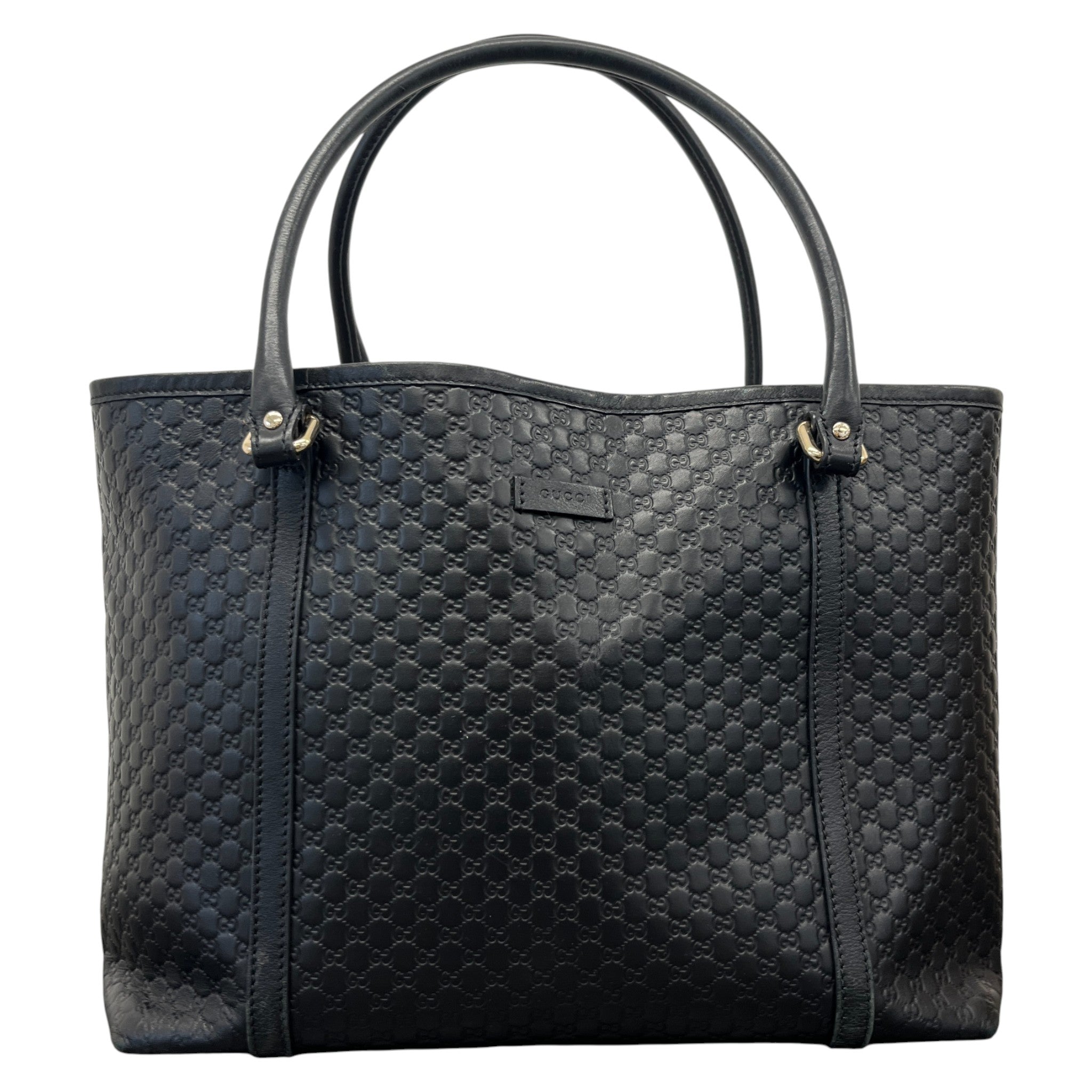 Women's Microguccissima Joy Tote Bag Black