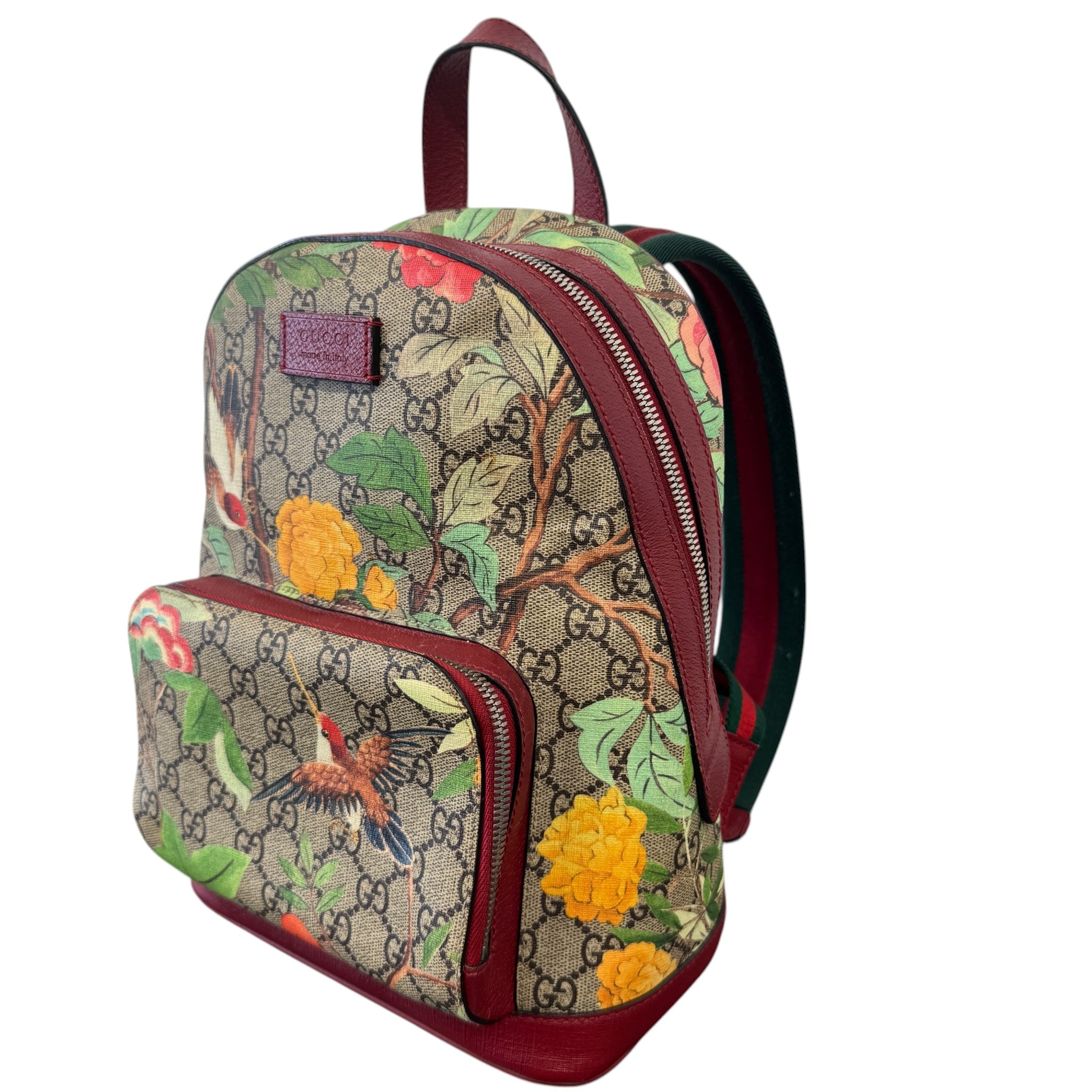 Women's Gg Supreme Tian Backpack Beige