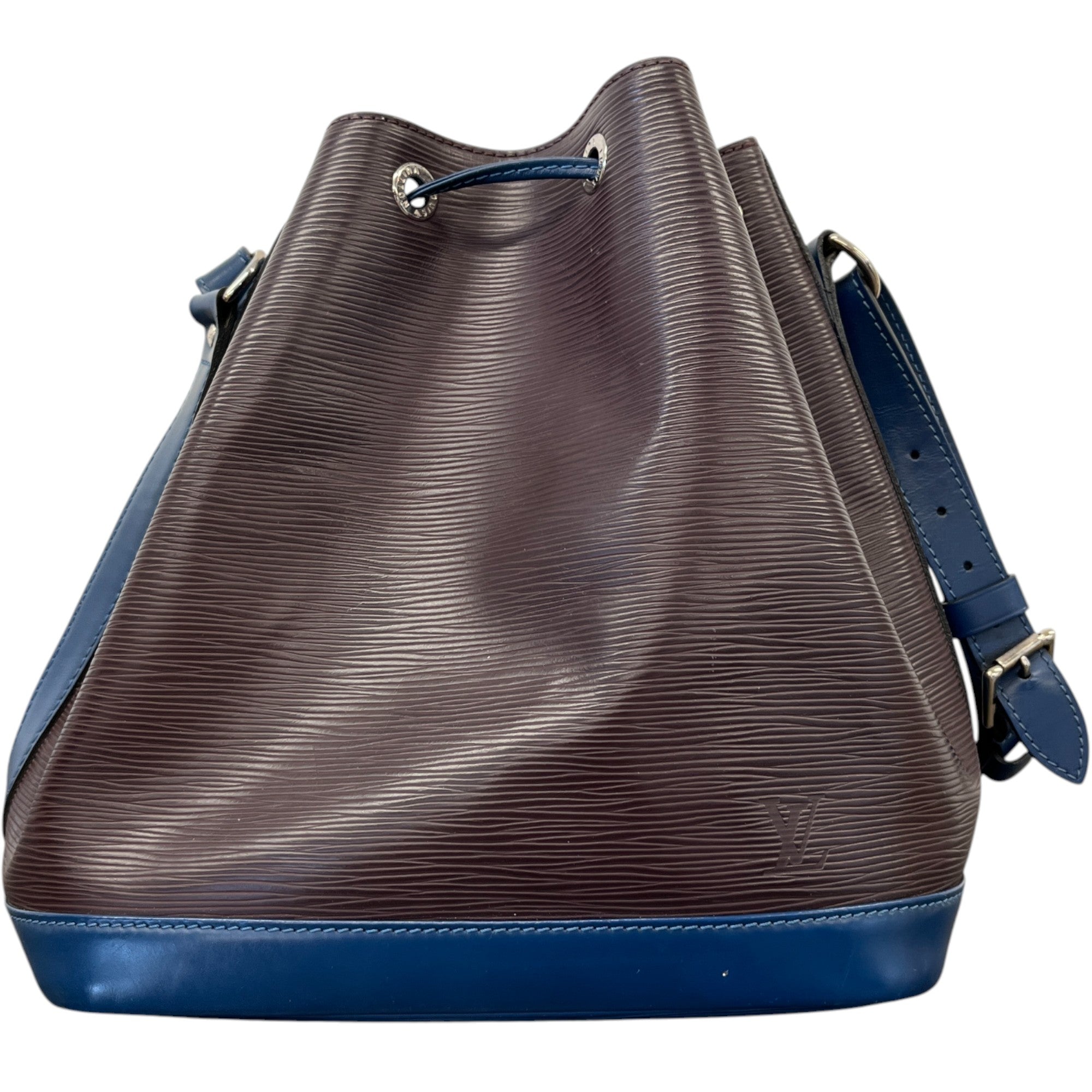 Women's Epi Leather Noé Mm Bag Burgundy